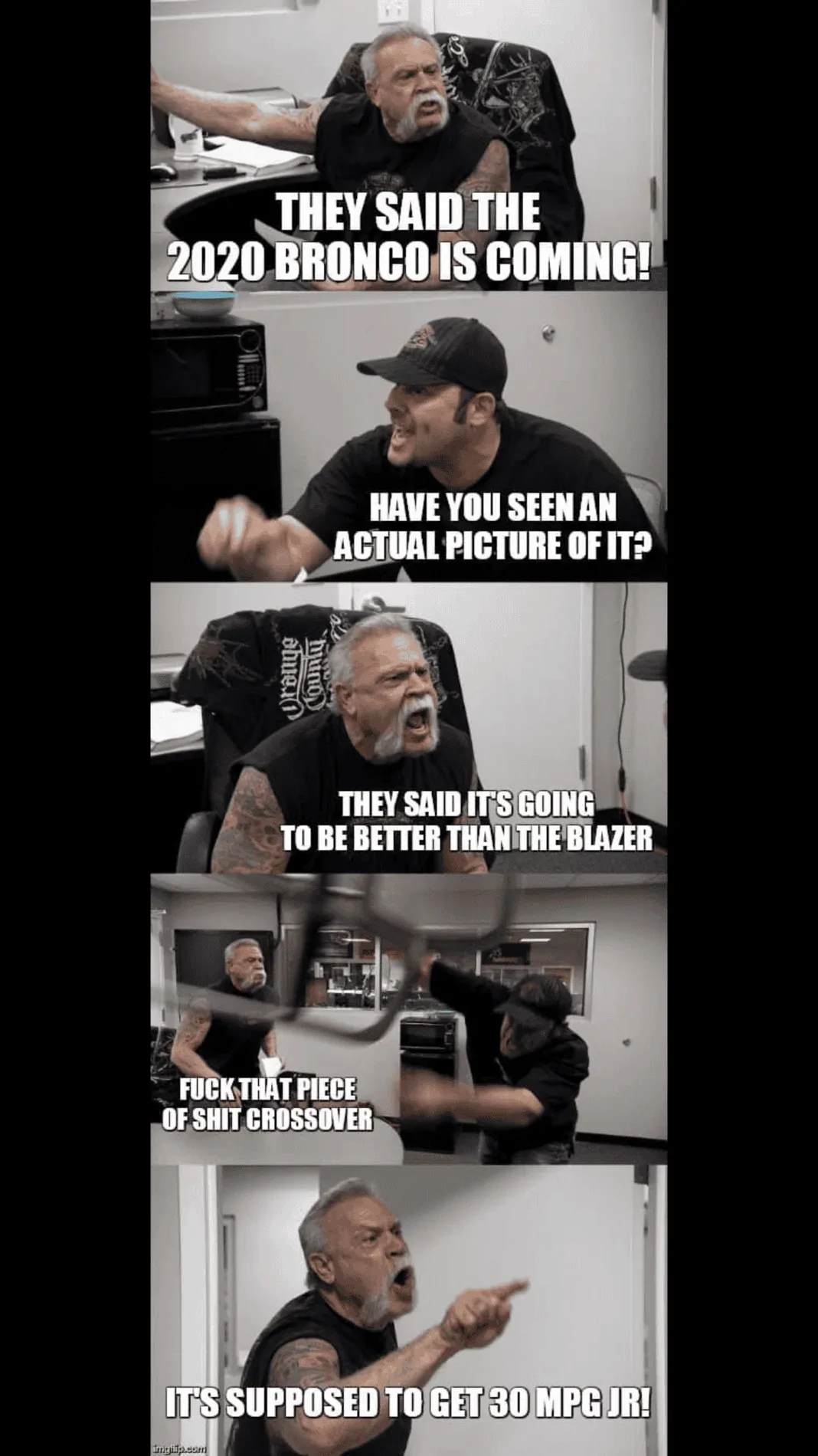 Ford Bronco Sport How I feel not knowing 90056D73-C9E1-4D4E-93B6-83521835AC92