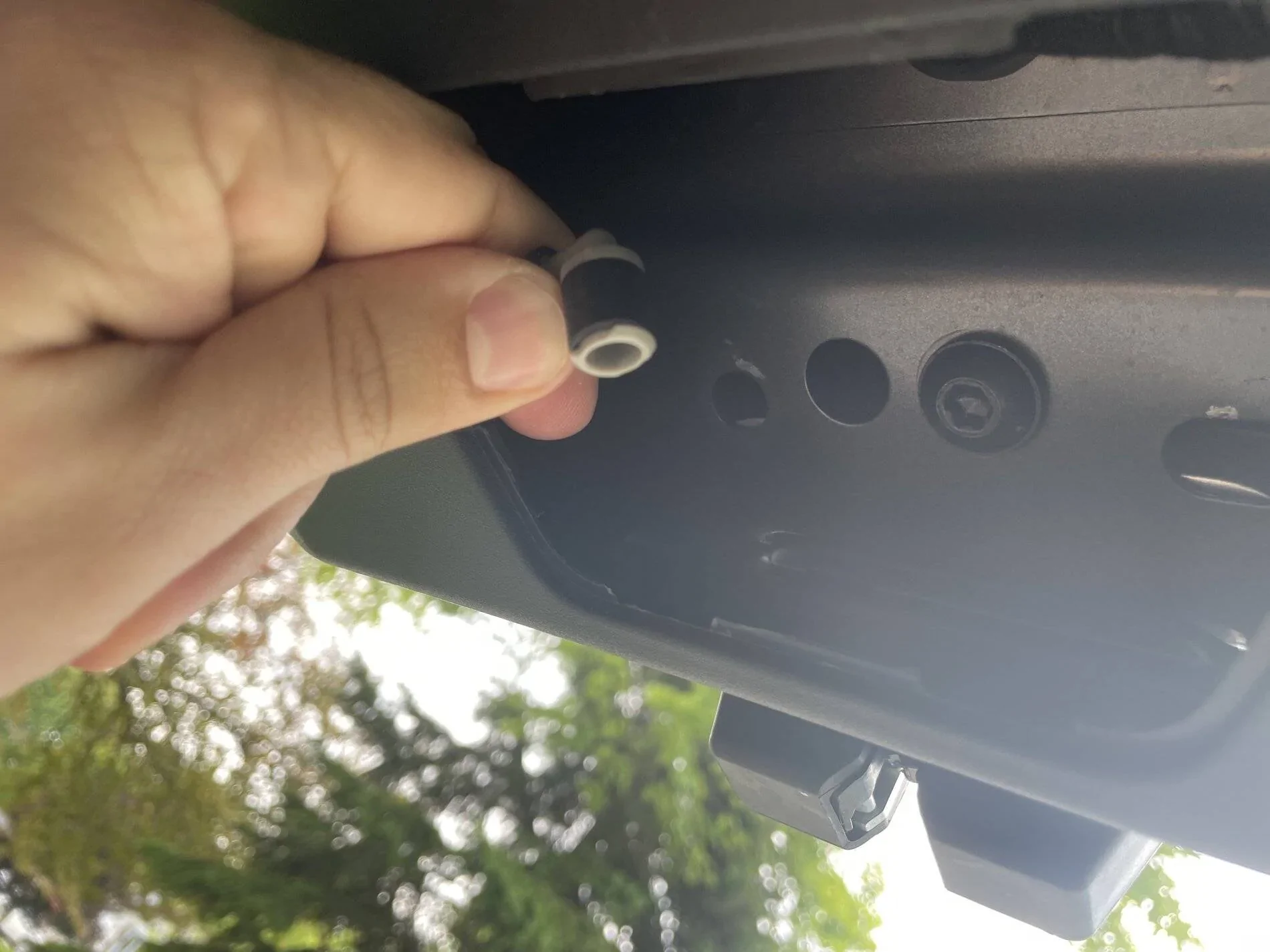Ford Bronco Sport Rear Windshield Washer Fluid Leak In Tailgate 96228467-936F-41E4-B25F-4299106D4314