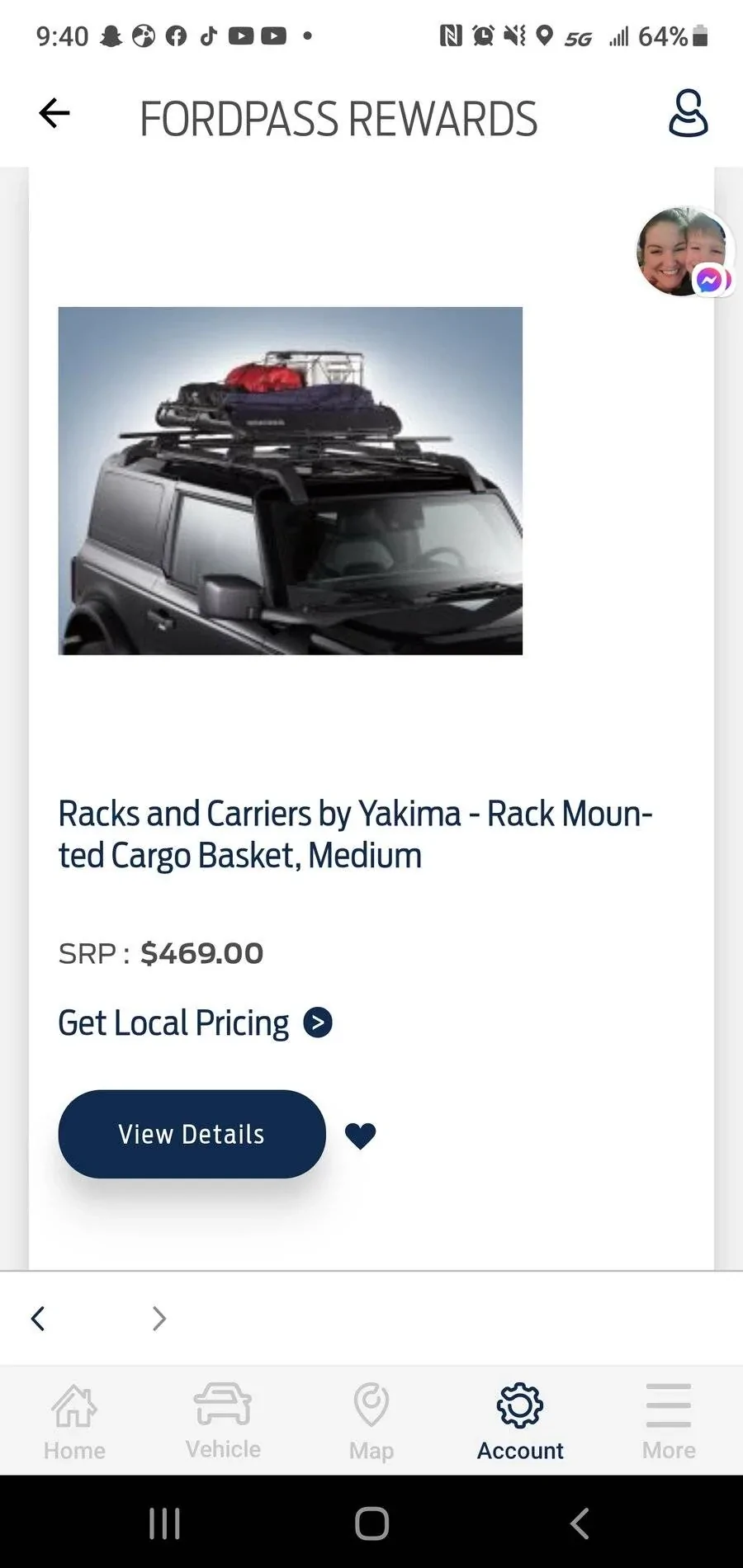 Ford Bronco Sport Help with bar and basket decisions! Screenshot_20210604-094001_FordPass