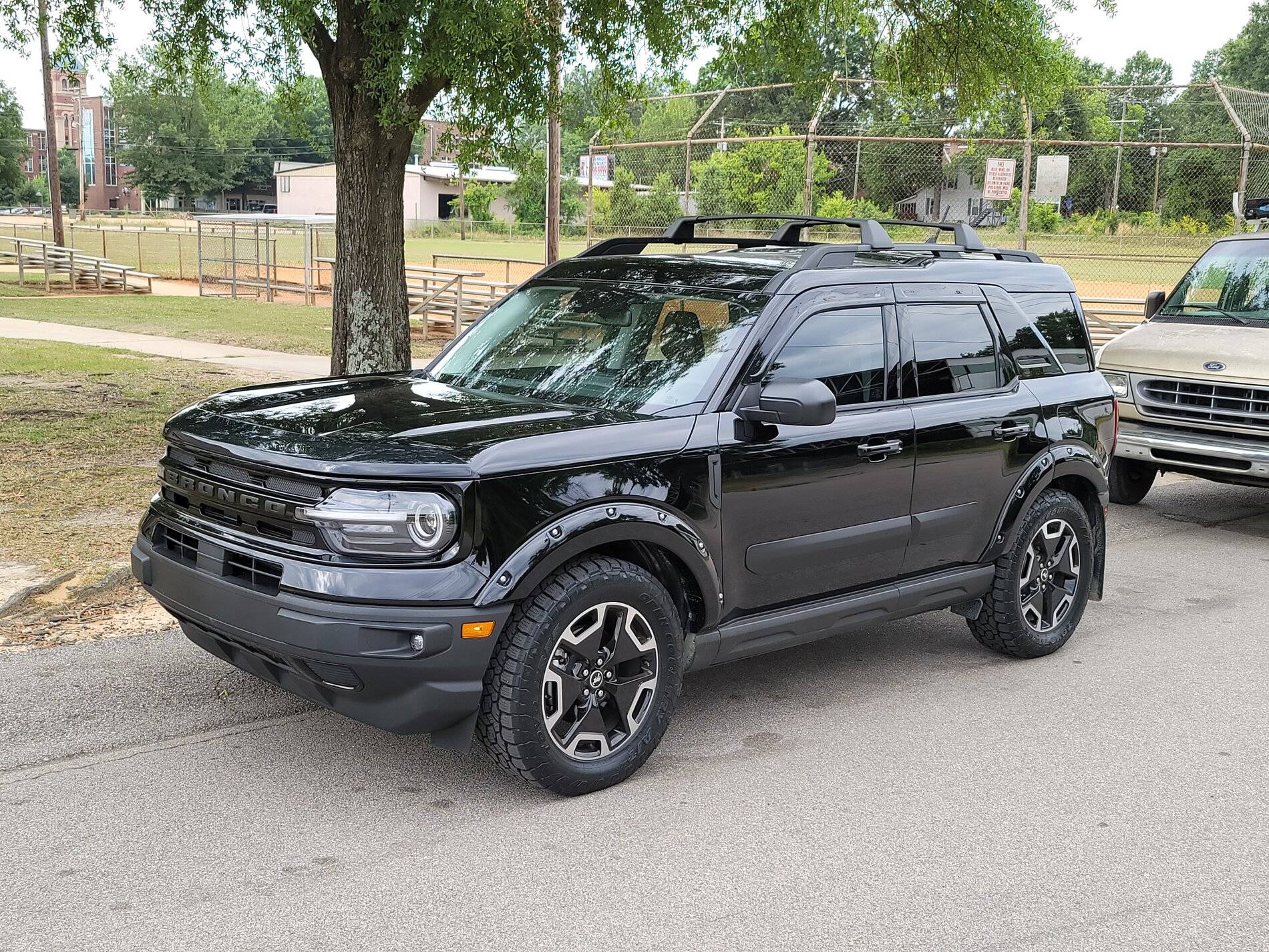 Ford Bronco Sport New tires BFG KO2 fitted (245/65/17) with 17 inch platinum retribution wheels 20210528_102101