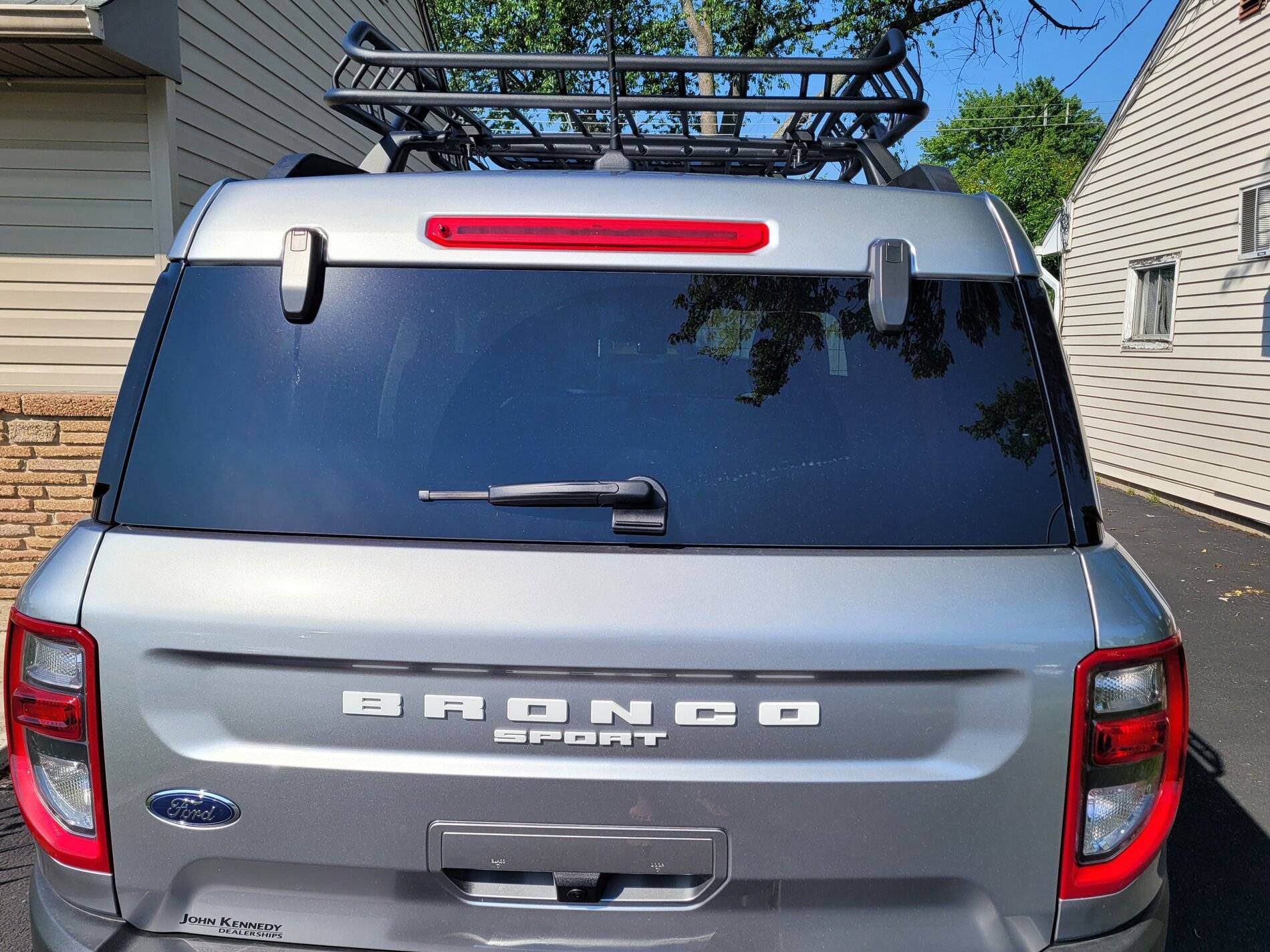 Ford Bronco Sport Post your crossbar/basket/rack combo photos! 20210605_090751