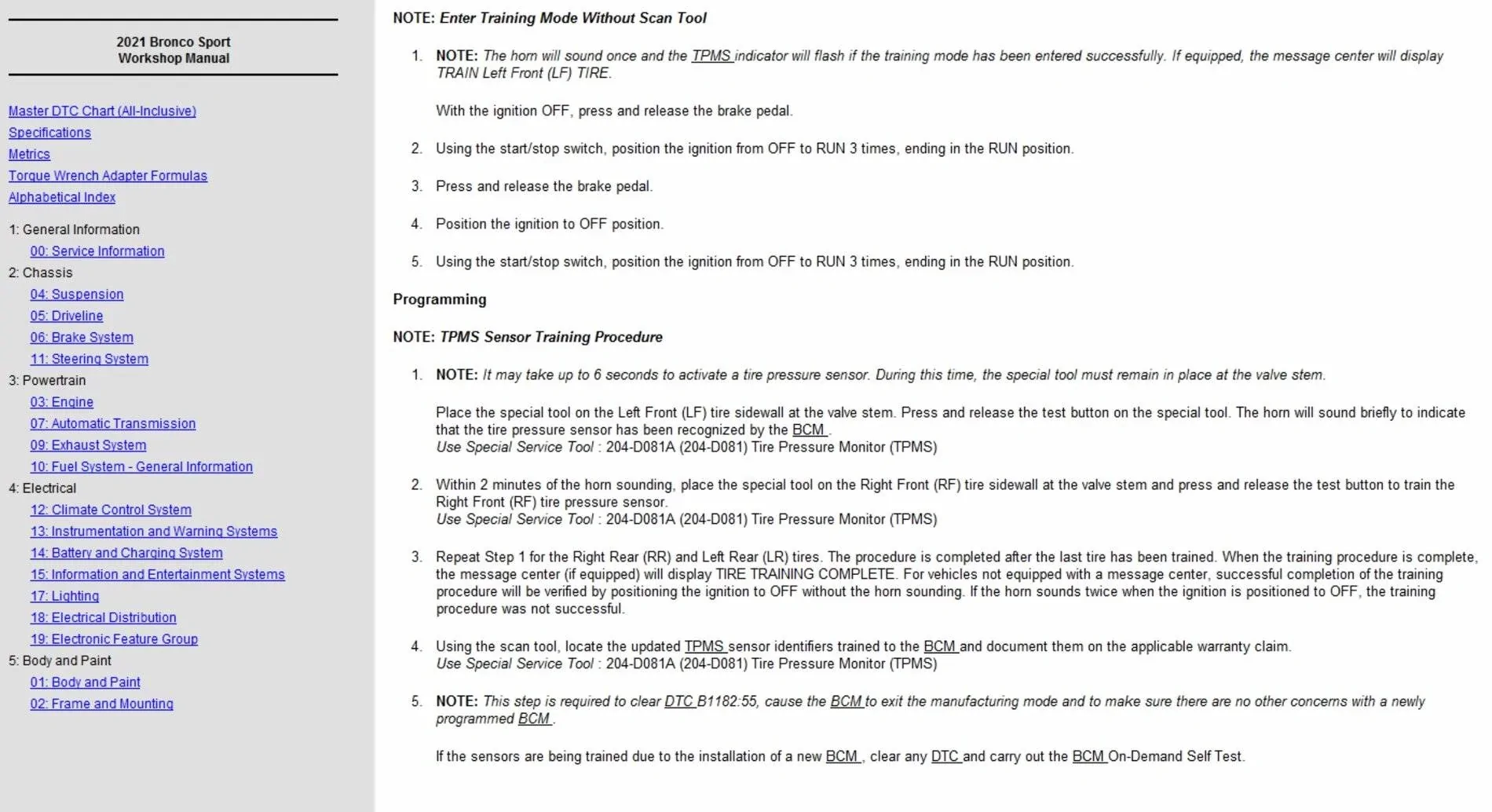 Ford Bronco Sport New bronco, tire blew and dealer can’t find me a tire BroncoSportTPMS