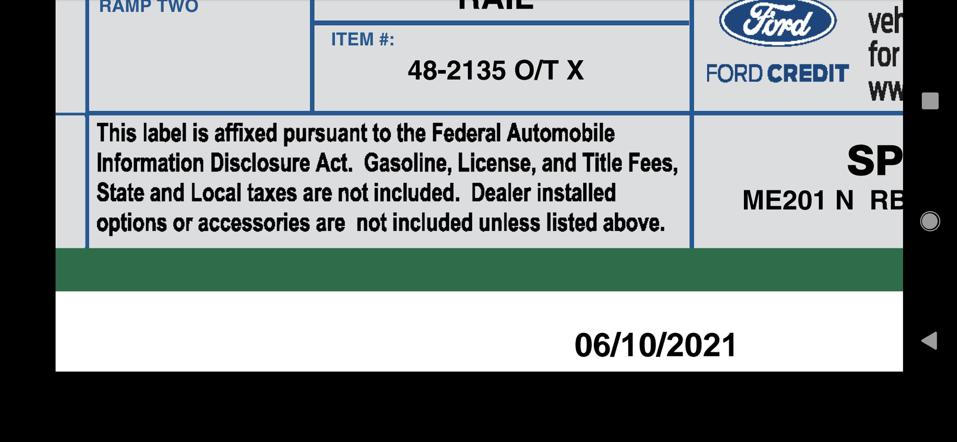 Ford Bronco Sport Waiting room Screenshot_20210610-175202