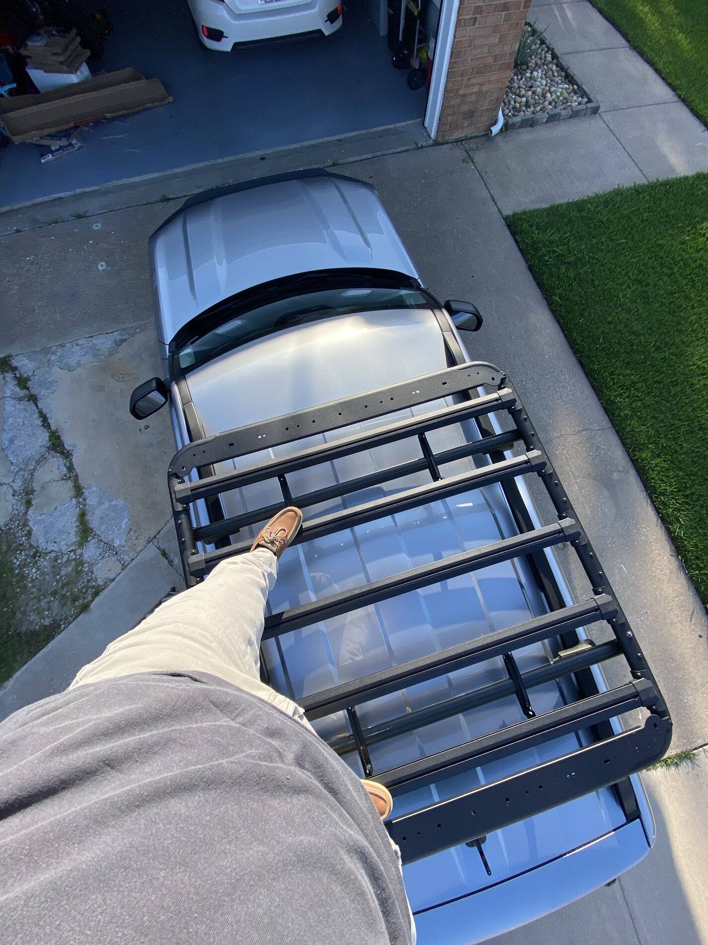 Ford Bronco Sport Go Rhino SRM 500 platform roof rack installed AD3A8CFB-DDA0-42FE-AFDE-669C33DBA51A