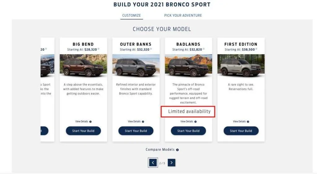 Ford Bronco Sport Interesting rumor - Badlands trim dropped Bronco-Sport-Badlands-limited-1-1024x562