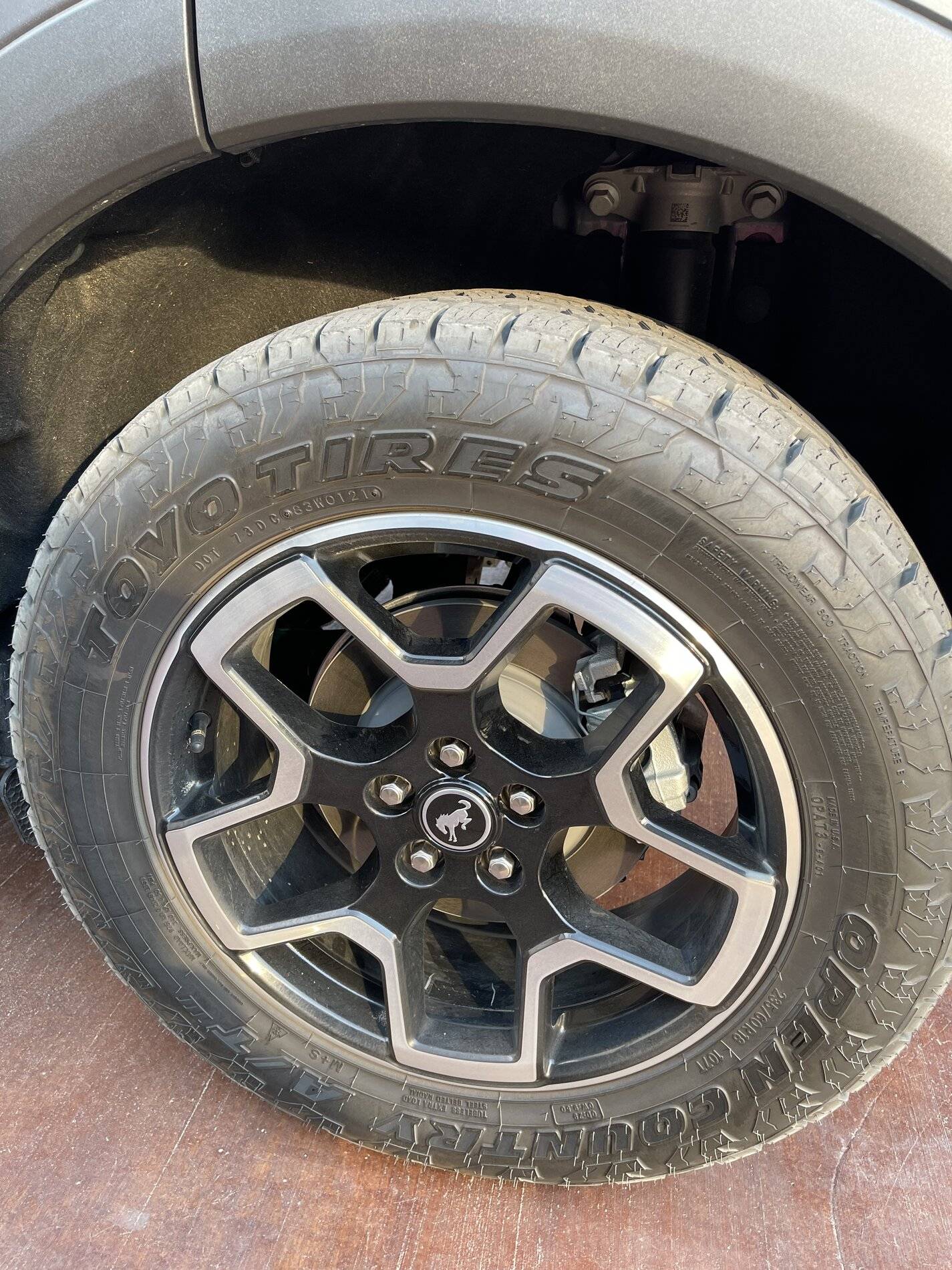 Ford Bronco Sport Anyone running 31 or 32 inch tall tires @ stock height? 652F1566-08BB-4014-87C5-11AA774D86D3