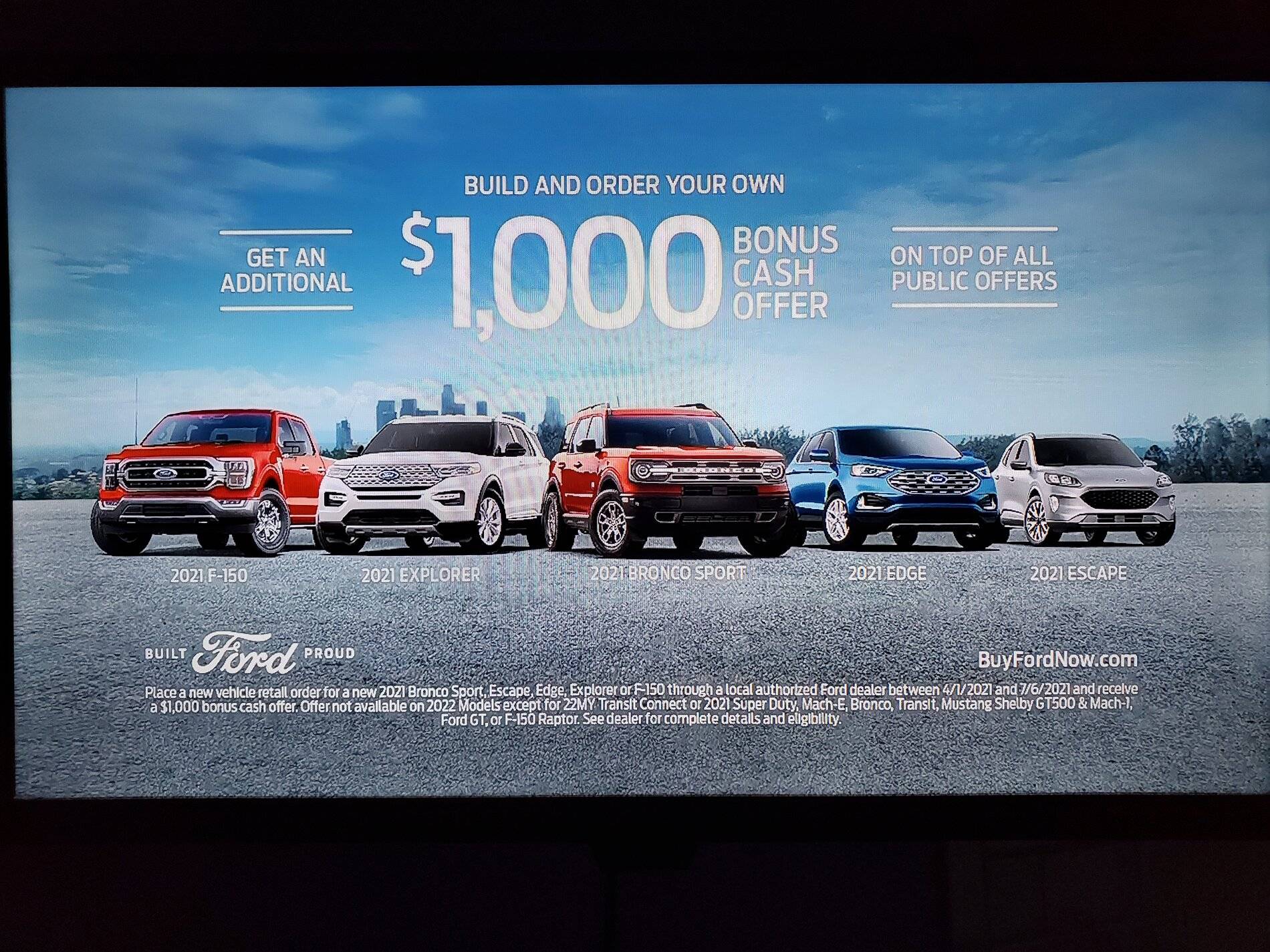 Ford Bronco Sport $500 is accessory cash, anyone know about it? 20210617_064556