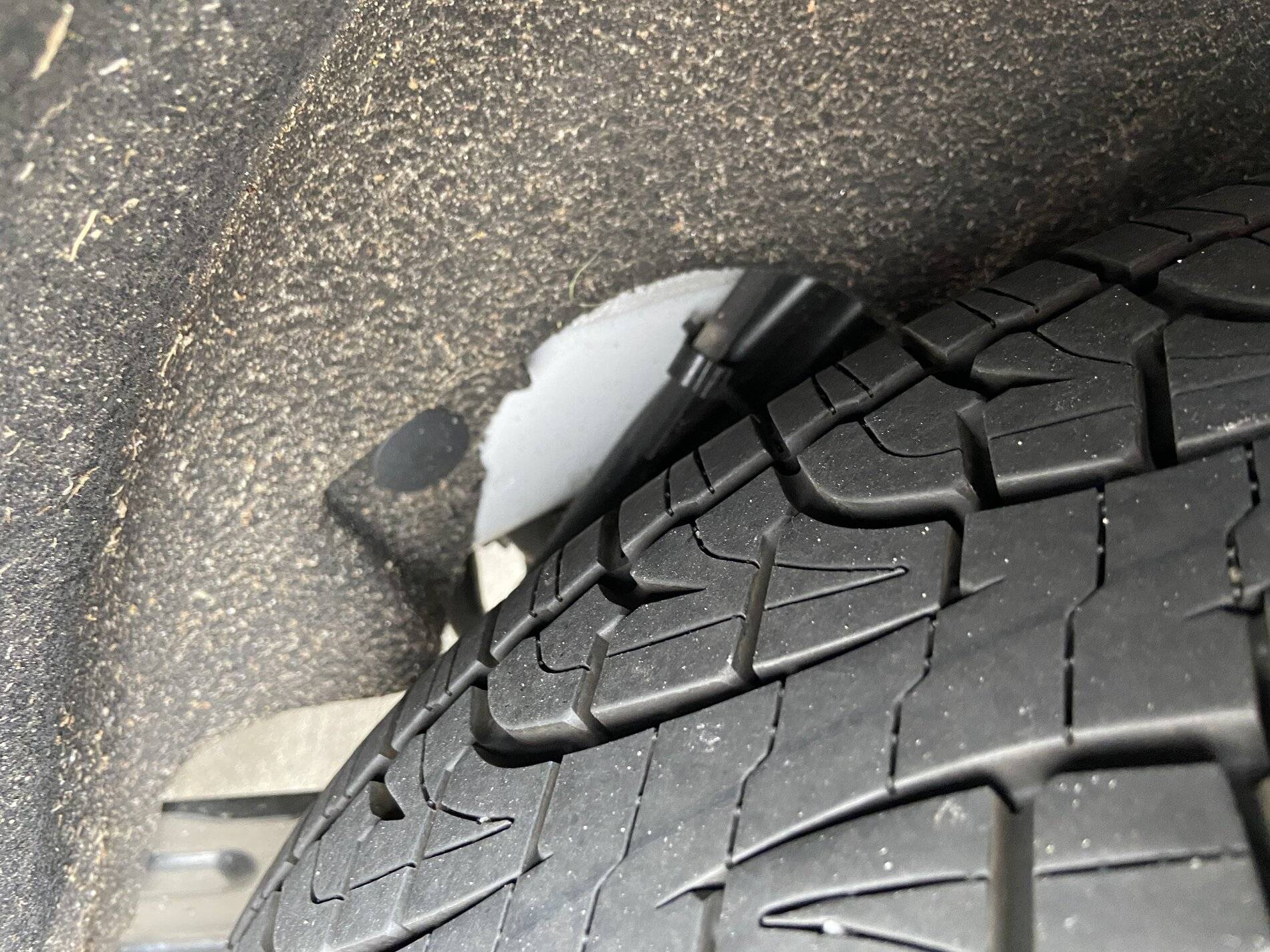 Ford Bronco Sport Ripped wheel well lining? 3075226D-14D0-4DB9-9202-CD000BB26E1A