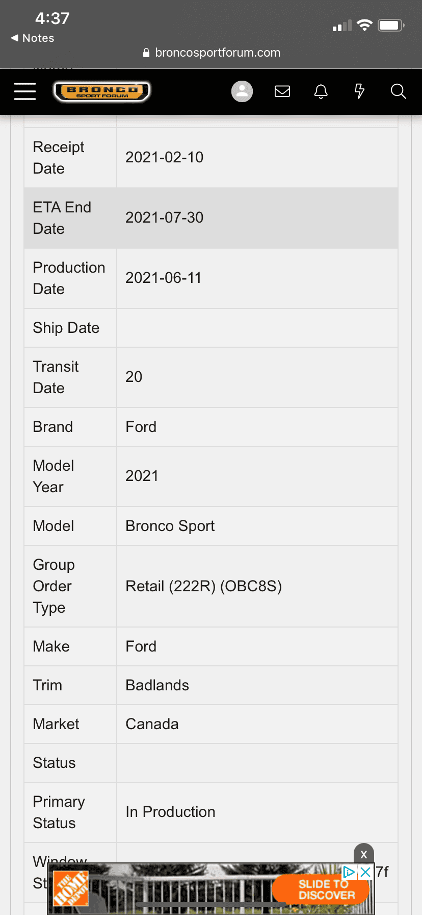 Ford Bronco Sport Waiting room C3A148A6-E000-43DB-821F-0F38818ED35C