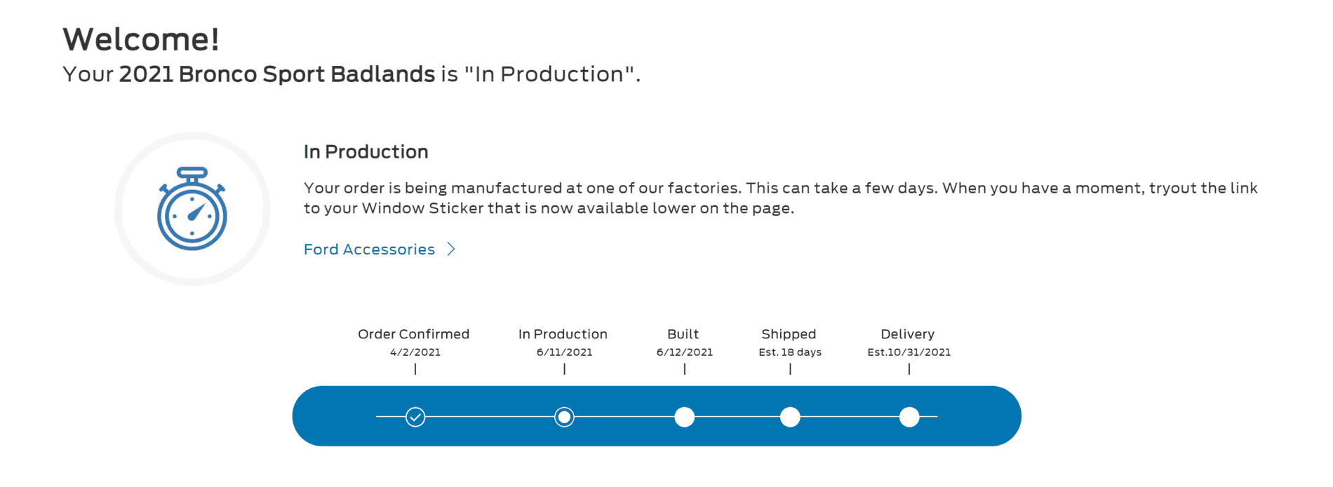Ford Bronco Sport Waiting room 1624326277072