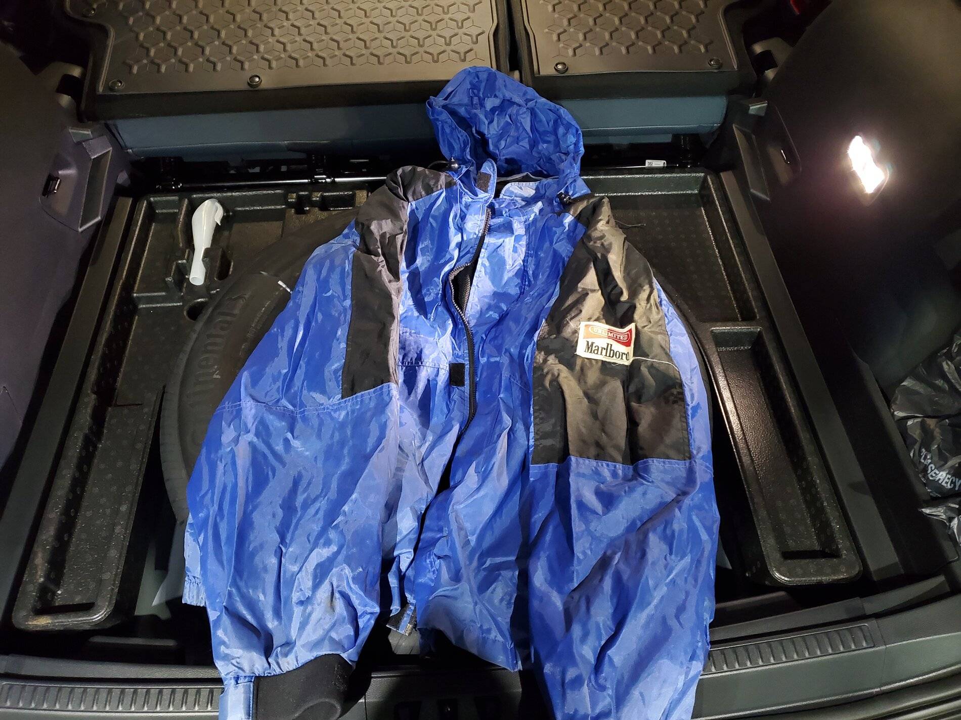 Ford Bronco Sport Spare Tire Foam Tray uses. 20210623_211958