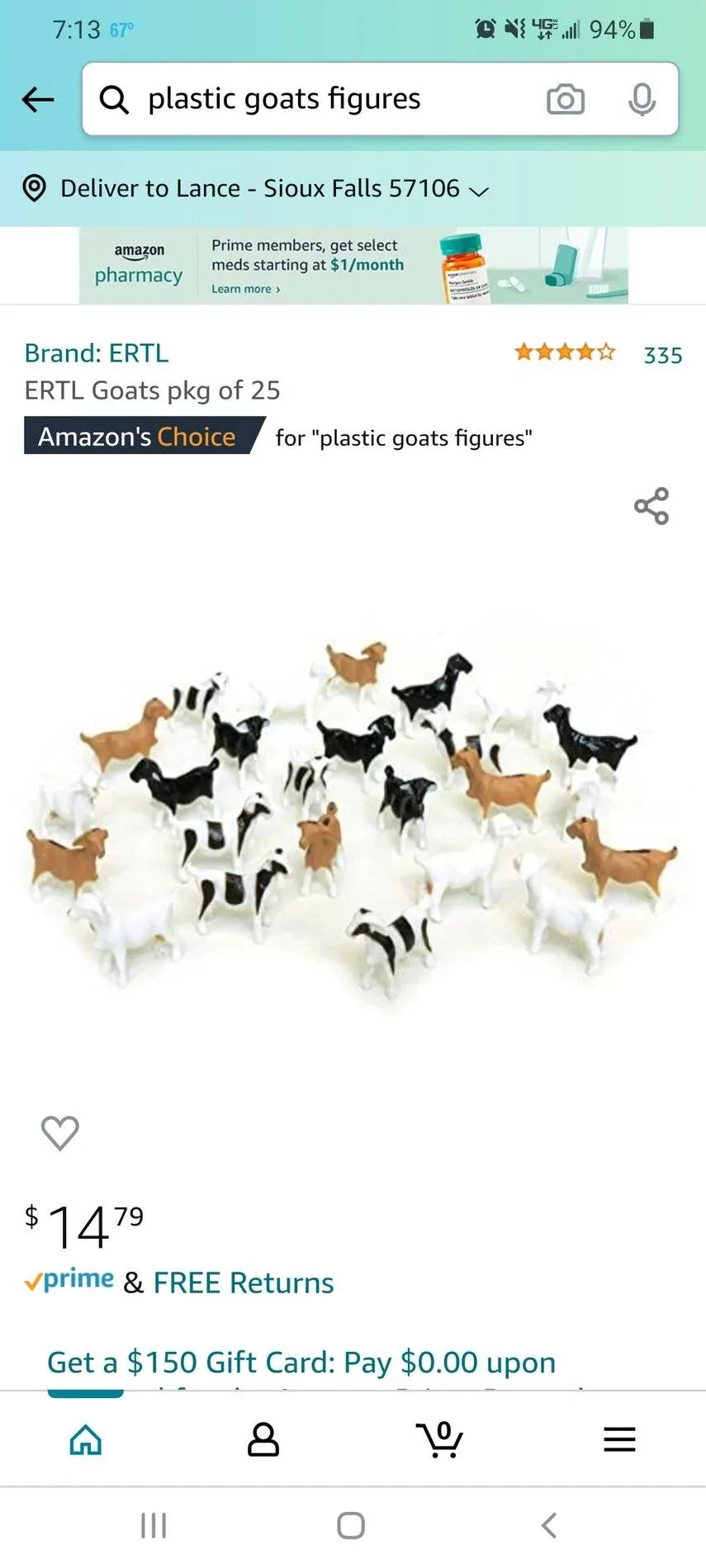 Ford Bronco Sport So Jeep has the ducks..... Screenshot_20210627-191330_Amazon Shopping