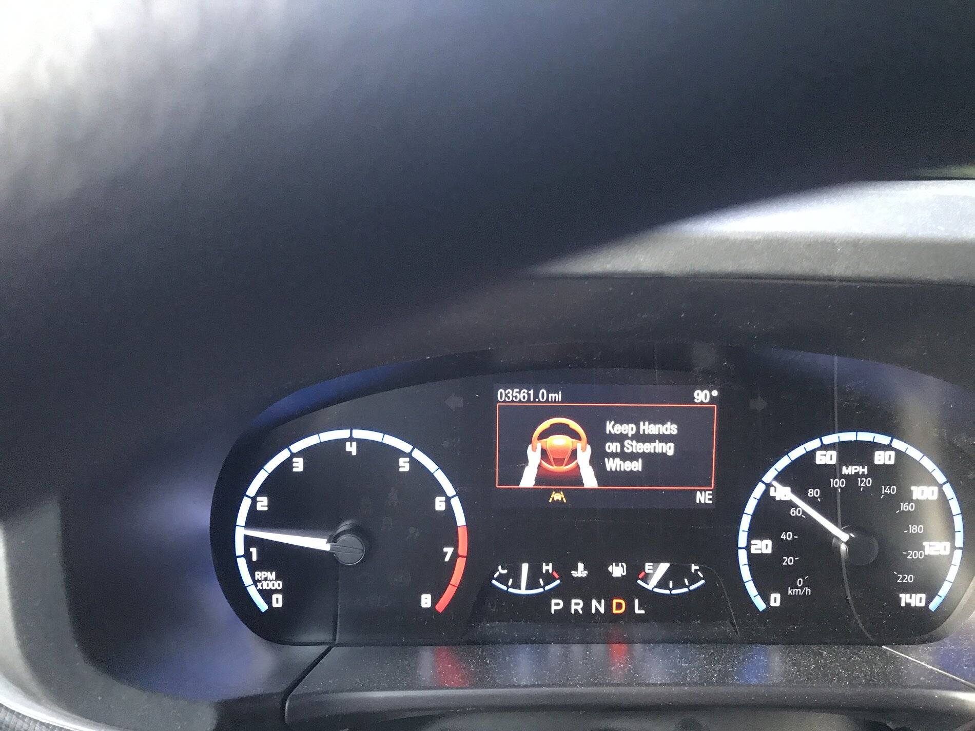 Ford Bronco Sport Friendly reminder about lane control F8BB59D4-222E-4409-84B2-1234DF6C3771