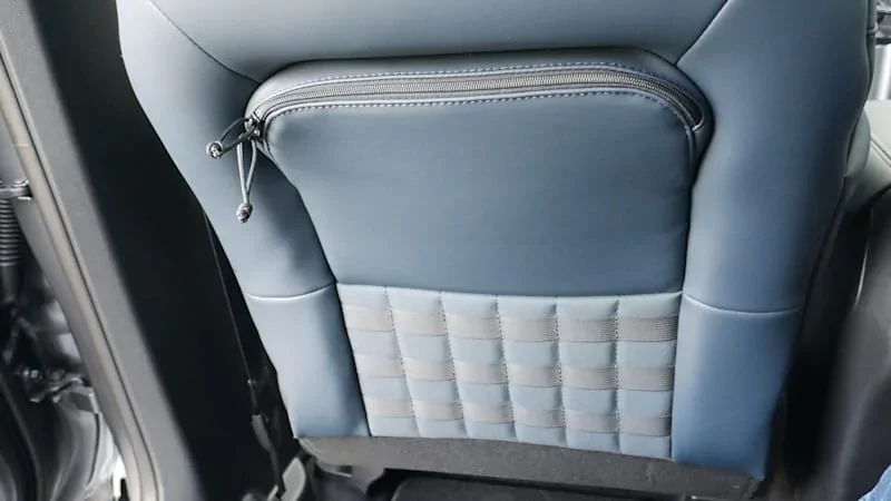 Ford Bronco Sport Bronco Sport interior storage review - "it's like an REI in here" 2021-Ford-Bronco-Sport-interior-seat-back