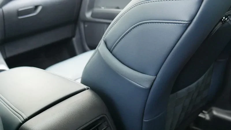 Ford Bronco Sport Bronco Sport interior storage review - "it's like an REI in here" 2021-Ford-Bronco-Sport-interior-seat-pocket-empty