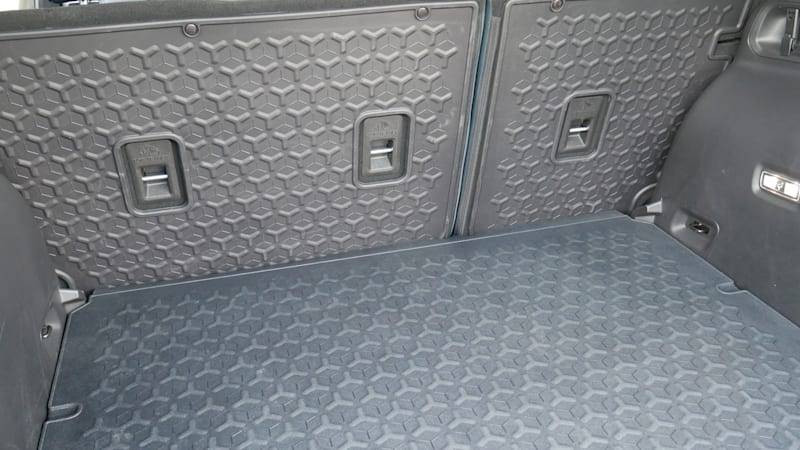 Ford Bronco Sport Bronco Sport interior storage review - "it's like an REI in here" 2021-Ford-Bronco-Sport-trunk-trim