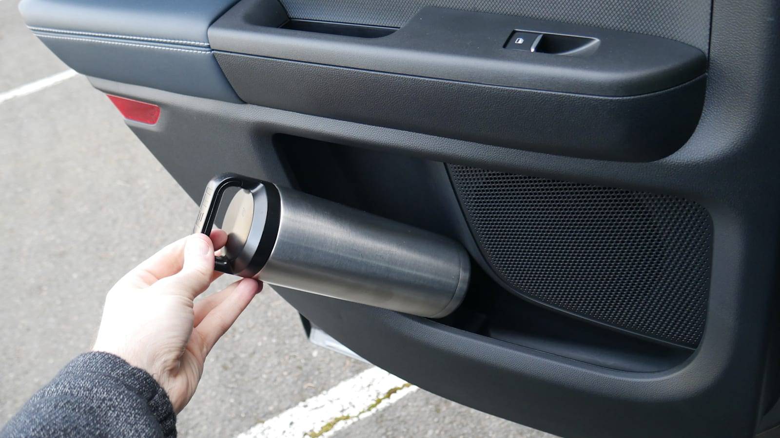 Ford Bronco Sport Bronco Sport interior storage review - "it's like an REI in here" Ford-Bronco-Sport-interior-rear-door-bottle-holder