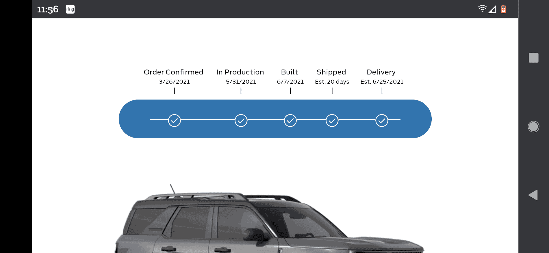 Ford Bronco Sport Waiting room Screenshot_20210630-115639