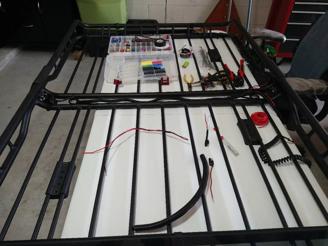 Ford Bronco Sport Cargo basket evolution: lighting attached 3
