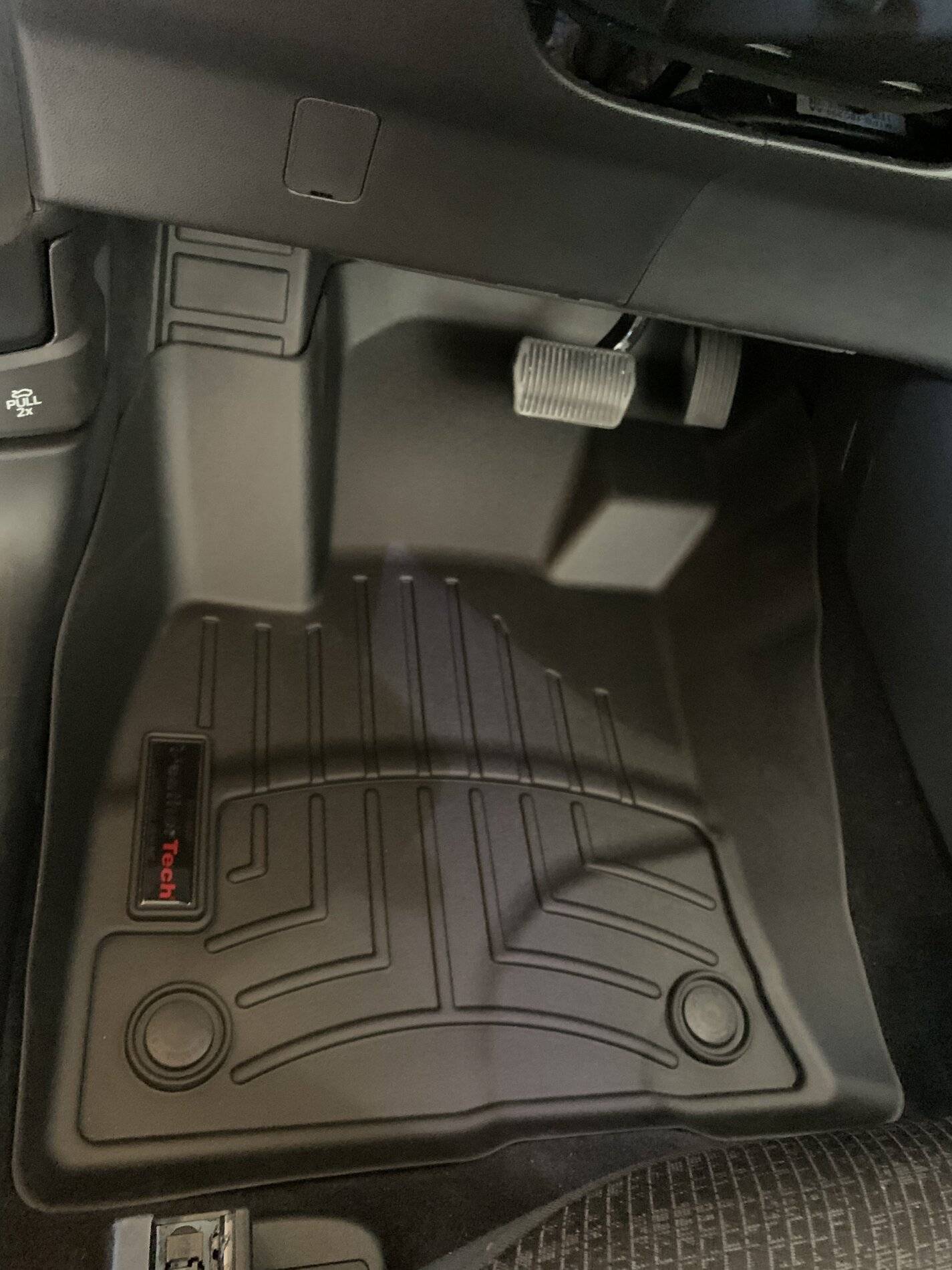 Ford Bronco Sport WeatherTech Front Floor Mats Installed BF92628F-159A-4431-9D8F-05A45EFA4ABE