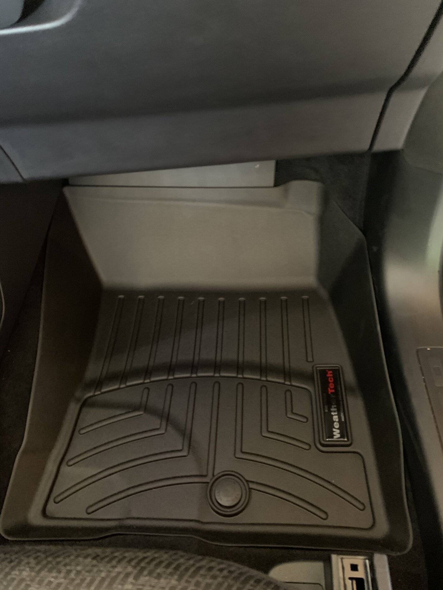 Ford Bronco Sport WeatherTech Front Floor Mats Installed 8406EEE0-507C-4005-A56E-FA1024DBD35B