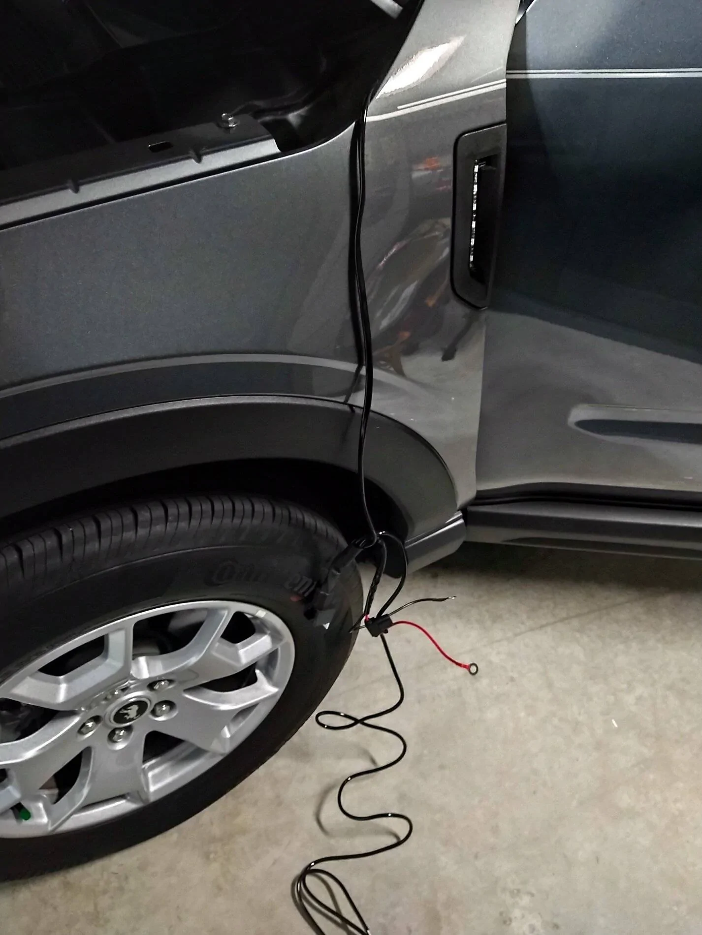 Ford Bronco Sport Cargo basket evolution: lighting attached IMG_20210629_072855159