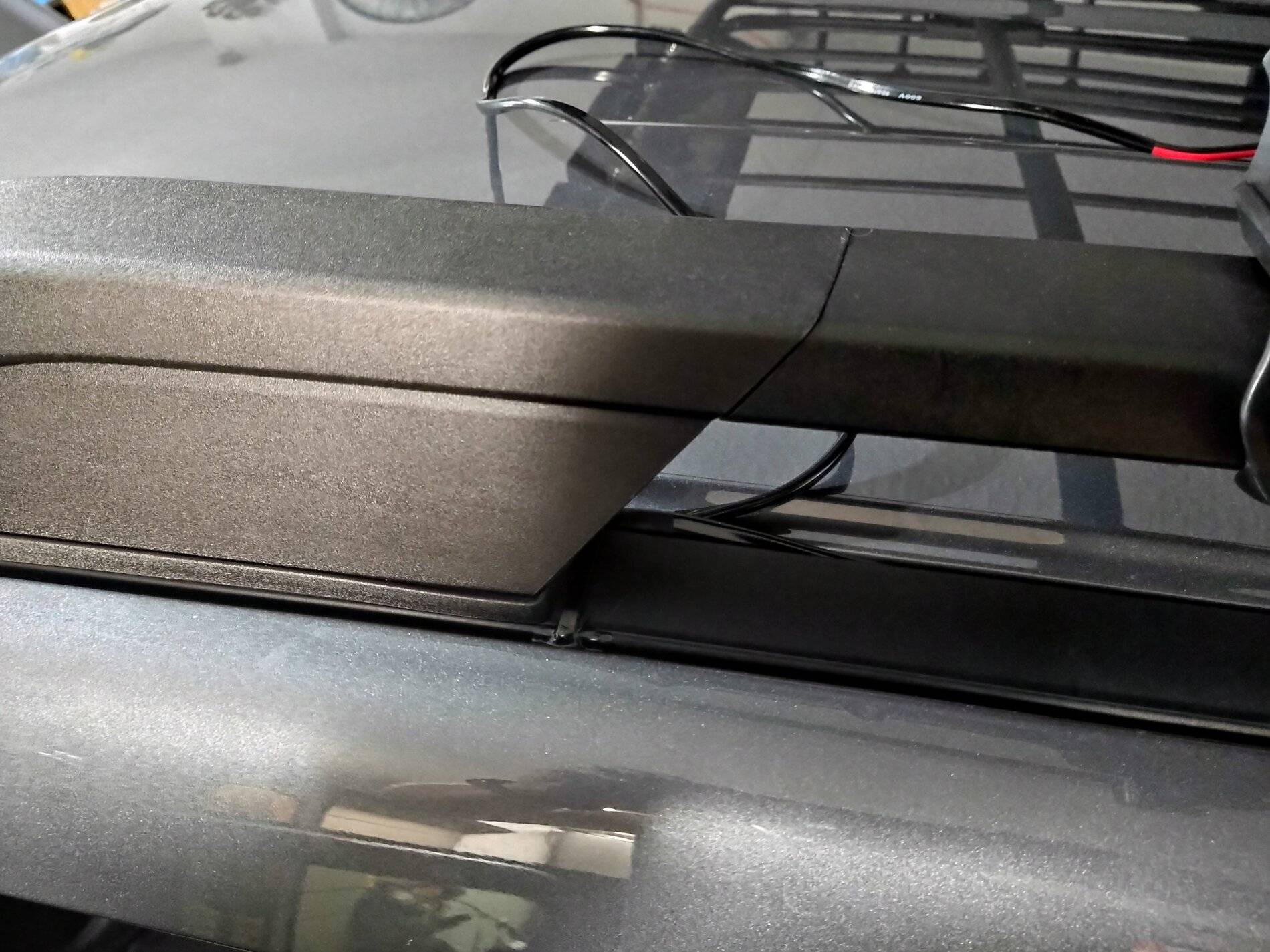 Ford Bronco Sport Cargo basket evolution: lighting attached IMG_20210629_072304499