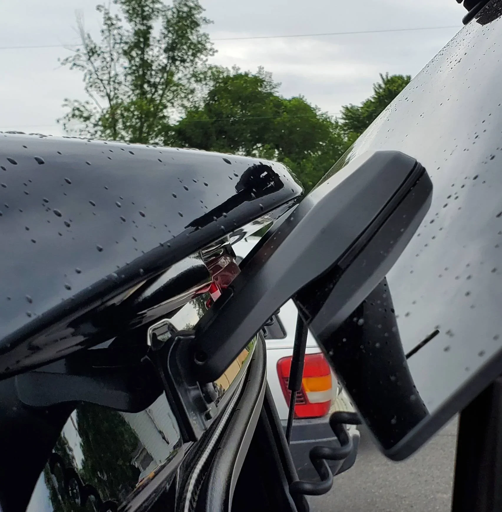 Ford Bronco Sport Ford Hood Scoop and Rear Spoiler installed 20210708_110649