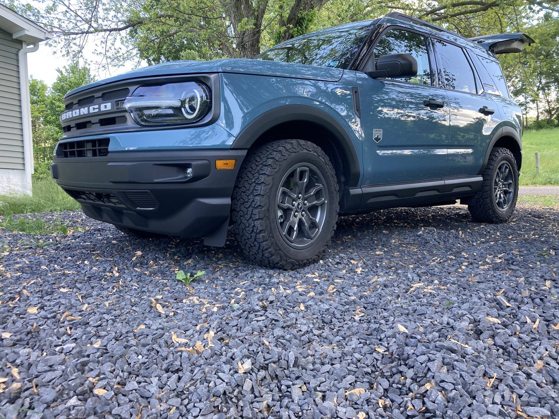 Ford Bronco Sport Little plastic flap deflectors in front of the rear wheels -- what's up w/that? 508EFC12-AEB3-4F17-BBCA-11A546F15587