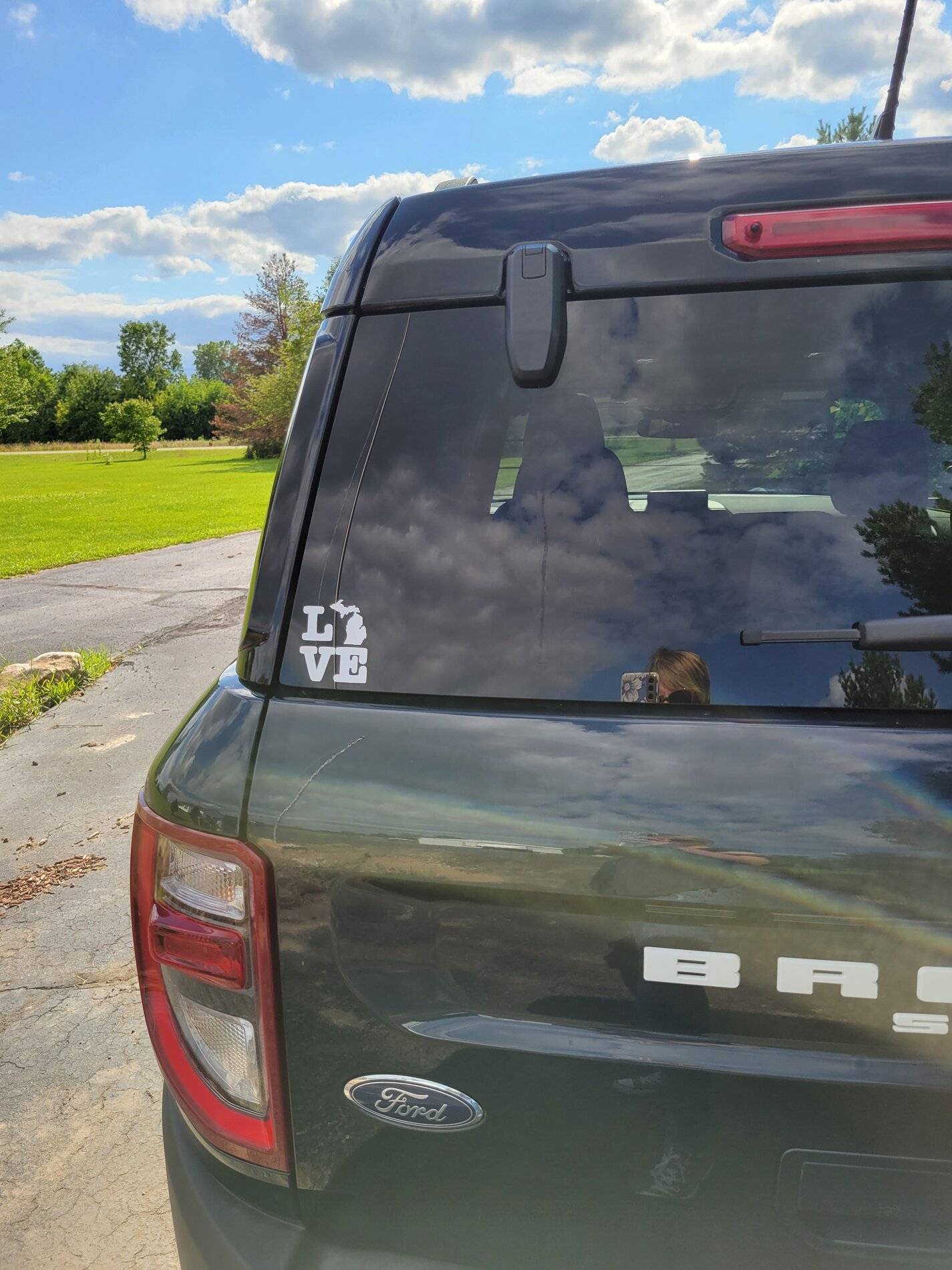 Ford Bronco Sport Got my baby her first tattoo 20210709_172327