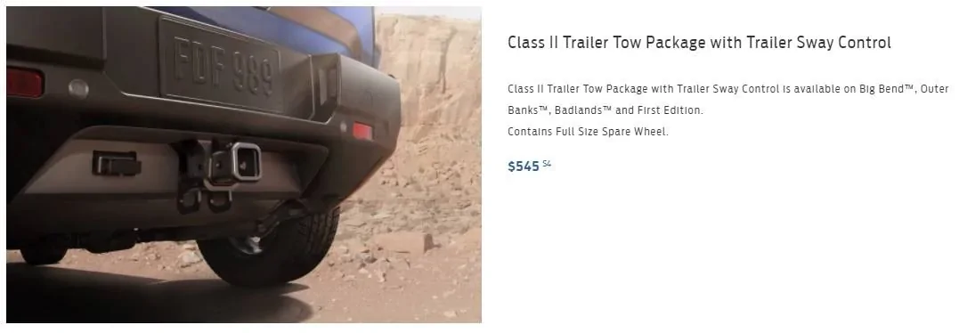 Ford Bronco Sport Any regrets or recommendations? Tow Package Spare Tir