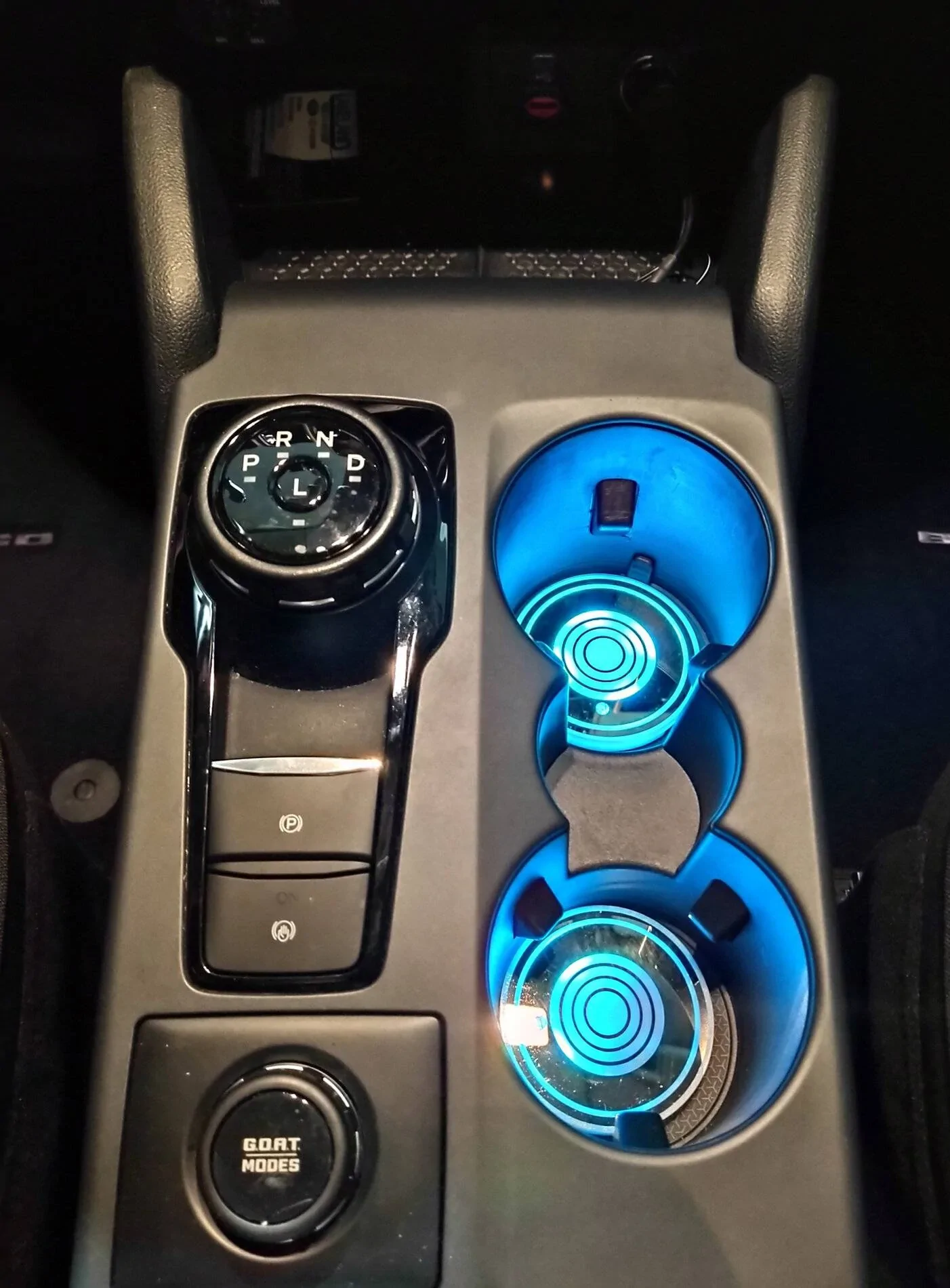 Ford Bronco Sport Cup holder insert. B