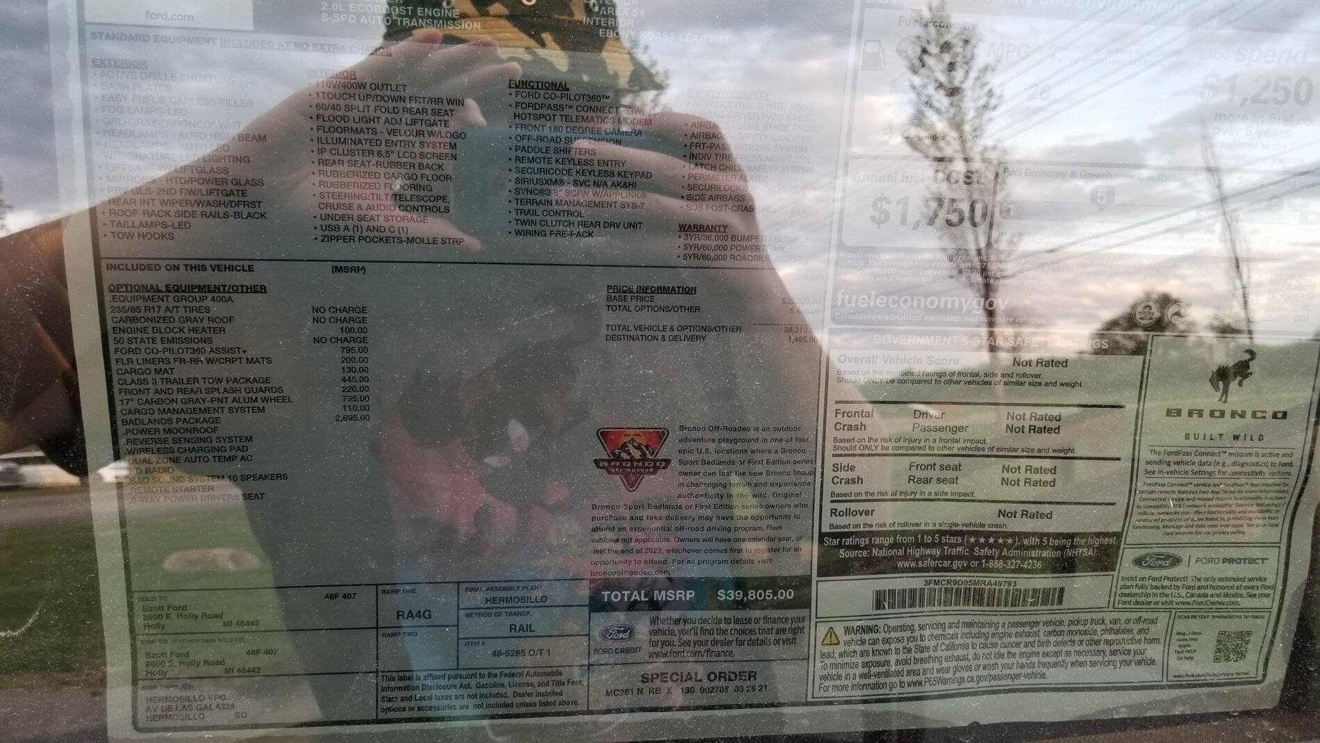 Ford Bronco Sport Official AREA 51 Bronco Sport Thread 20210502_201041