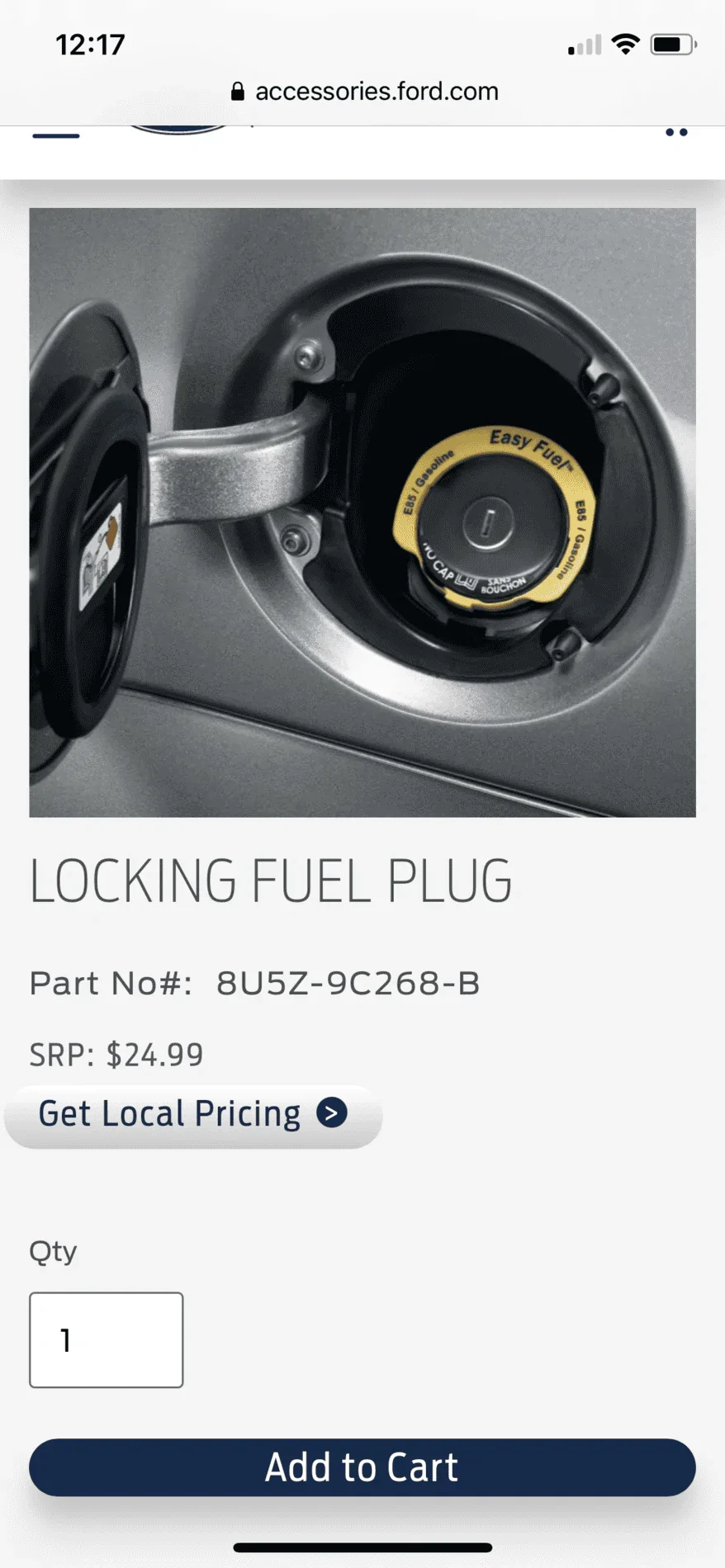Ford Bronco Sport Does the BS fuel door lock or not? Anyone else concerned about this? A66C2E38-0B87-4BA3-9628-3A13FC4E3AC8