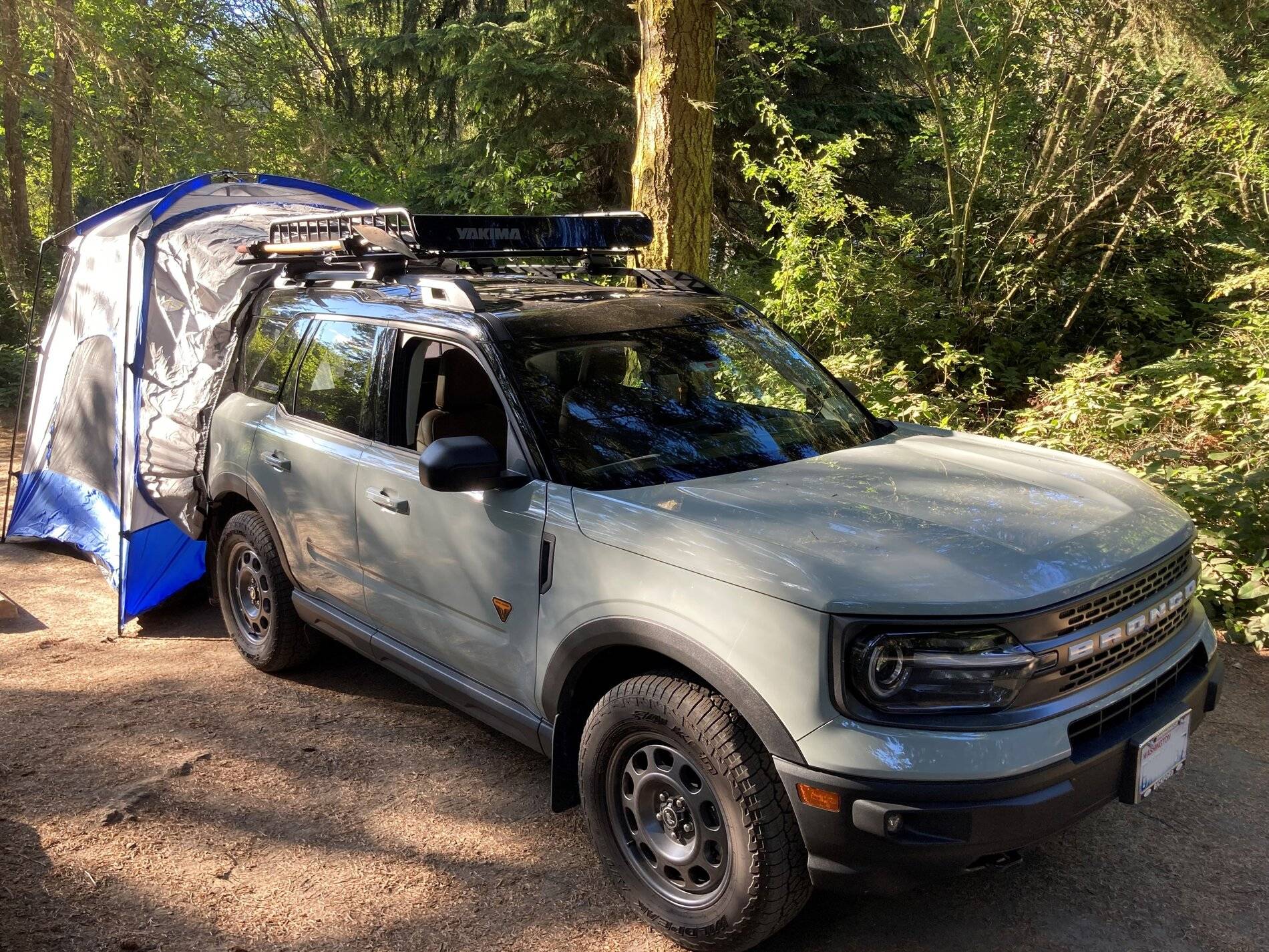 Ford Bronco Sport New Custom Overland Roof Rack for the BS Sport and Napier Sportz SUV Tent