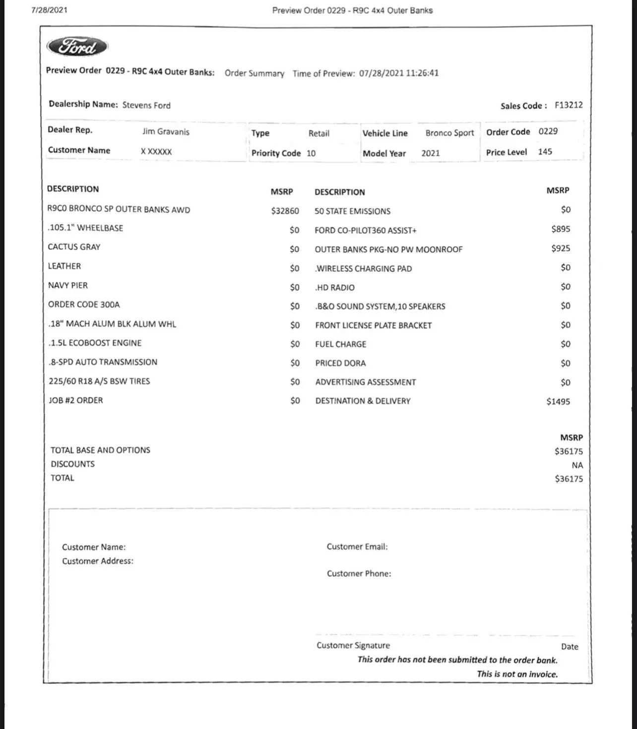 Ford Bronco Sport Waiting room 553EEFA8-0333-4D48-BA1B-37801779616E