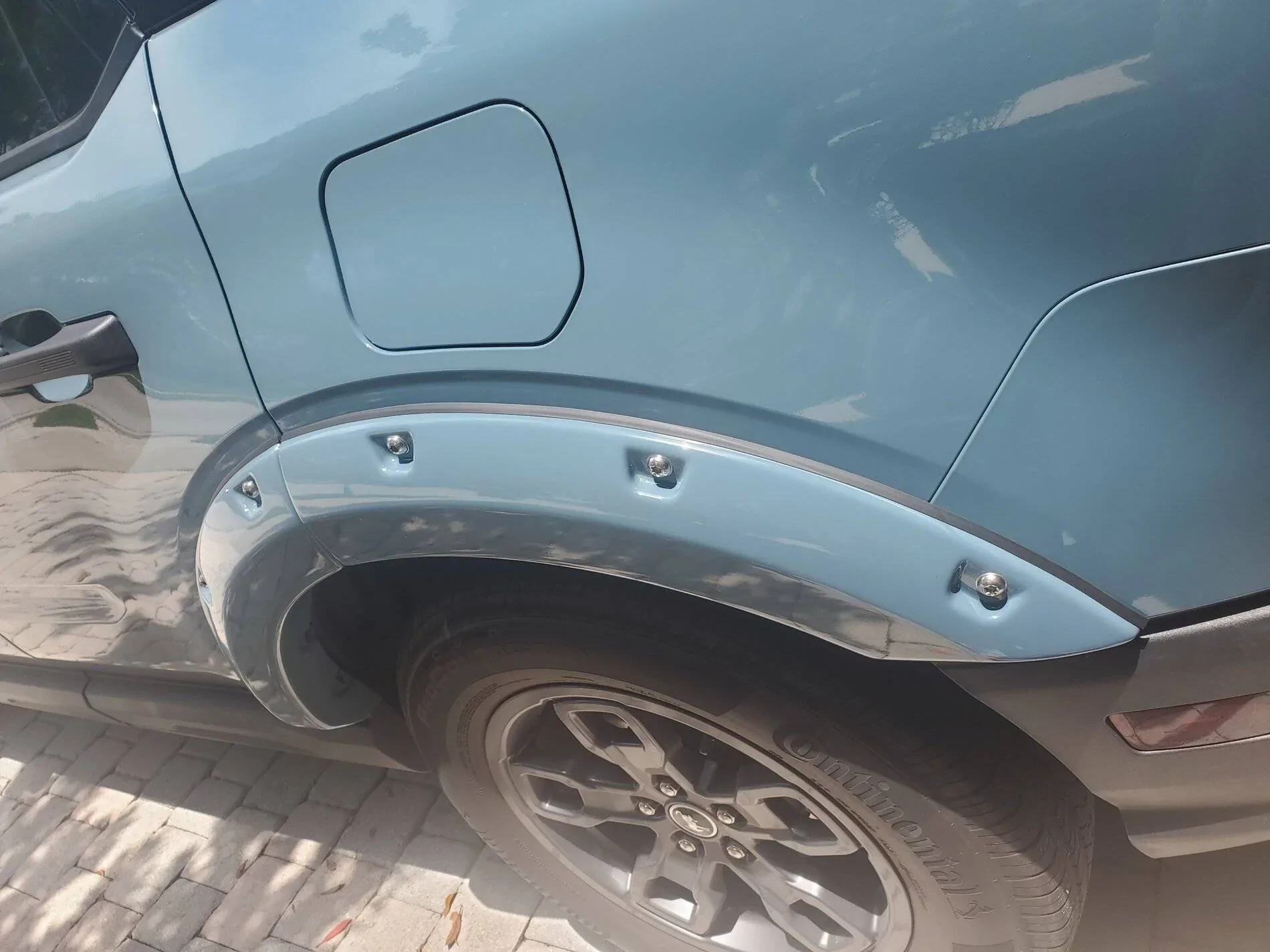 Ford Bronco Sport Just installed painted fender flares II 20210729_133149