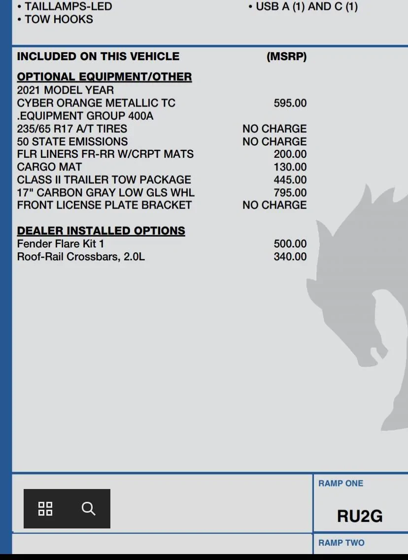 Ford Bronco Sport [SOLD] Fender Flare Kit I $300.00 52FAF0C9-4596-4845-82BD-2889572DC97A