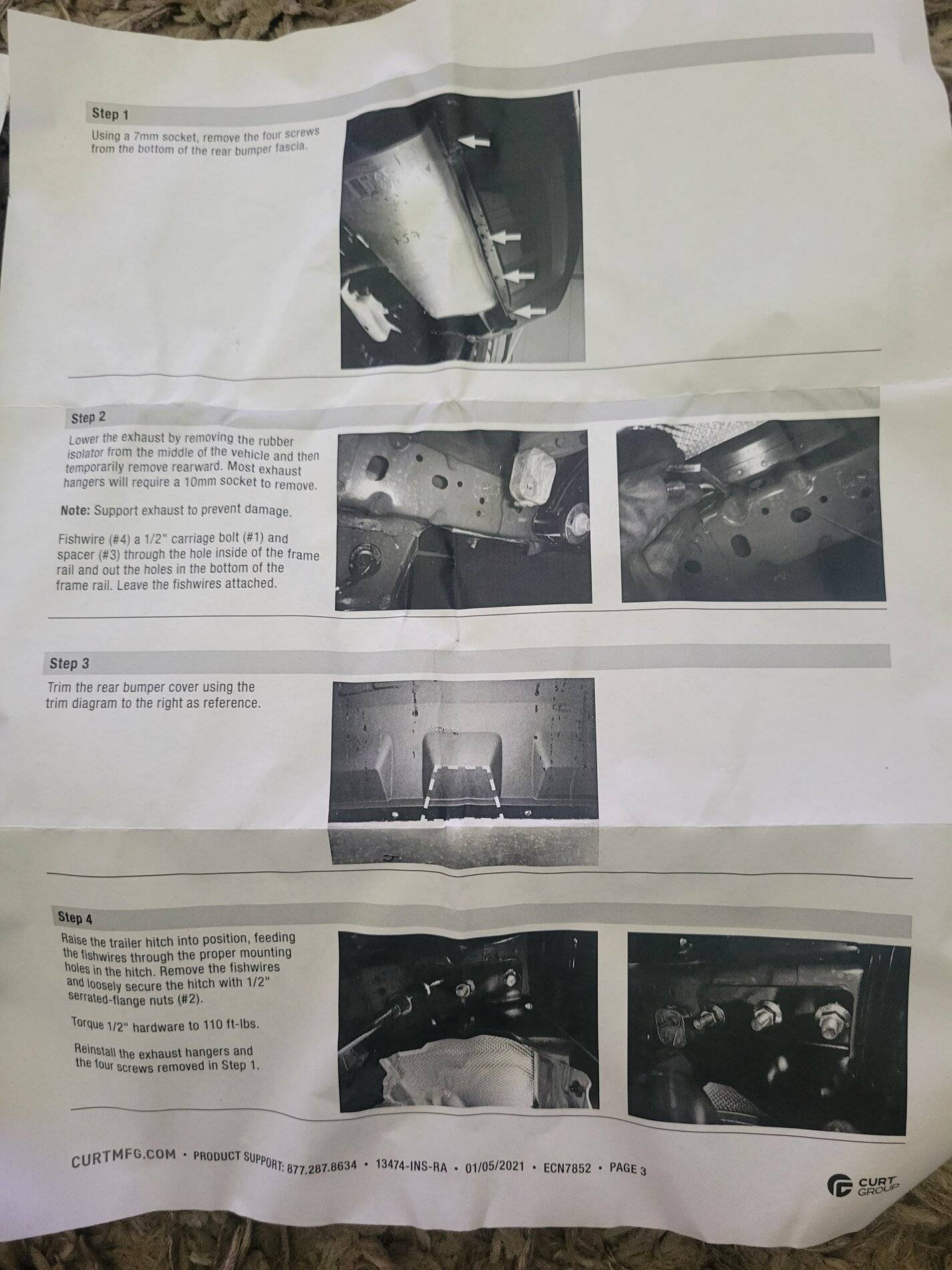 Ford Bronco Sport Uhaul installation is sketchy IMO 20210730_140512