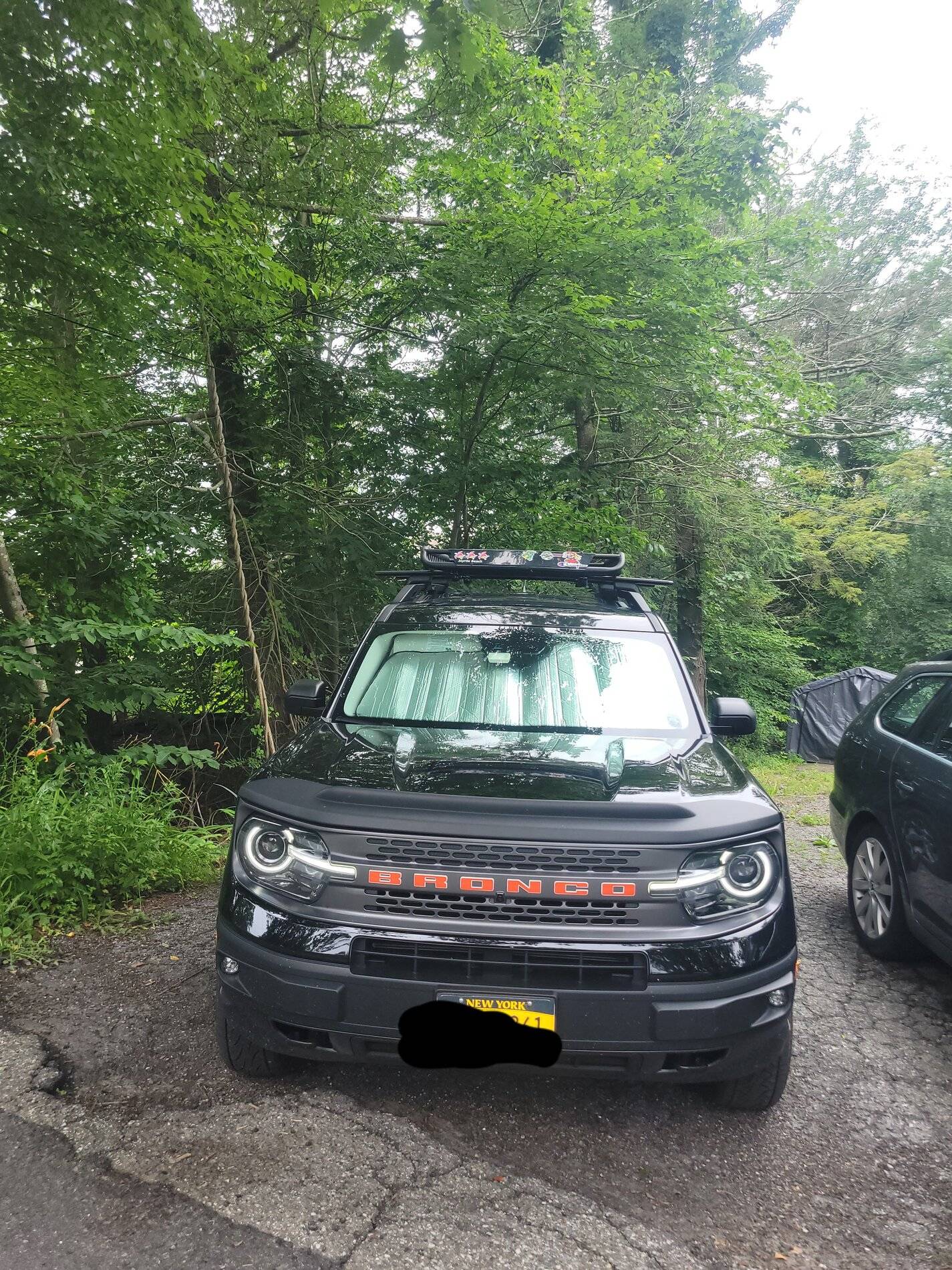 Ford Bronco Sport Post your crossbar/basket/rack combo photos! 20210711_174249