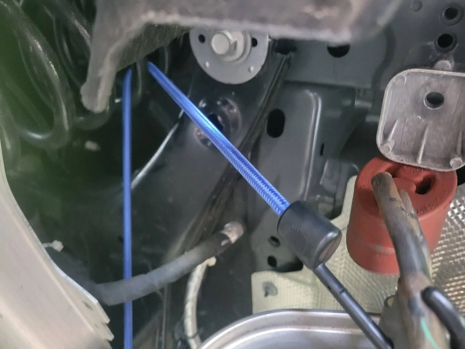 Ford Bronco Sport Curt Tow hitch installed 20210731_110313