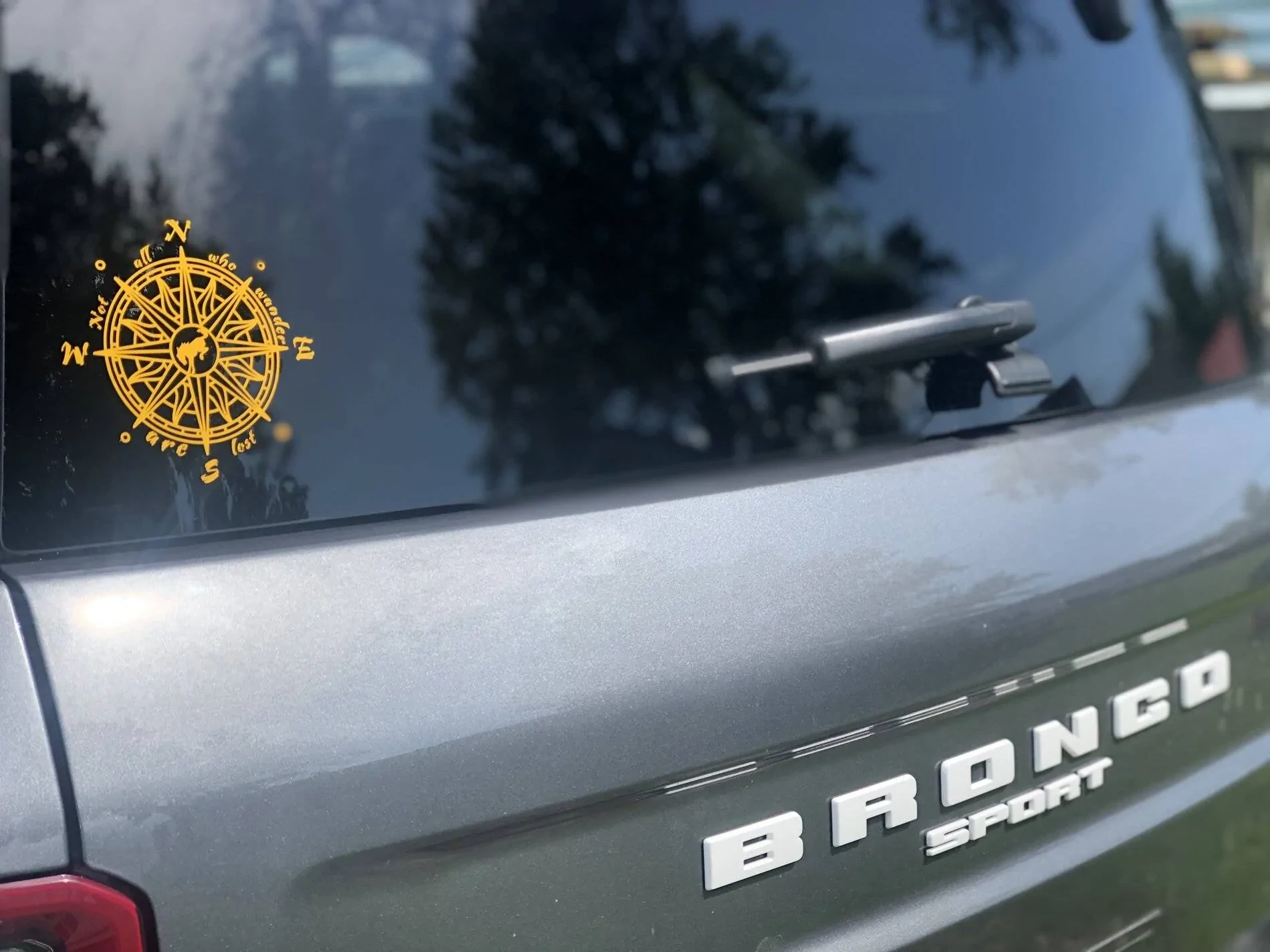 Ford Bronco Sport Rear window decal B3958BA5-15F9-4FCA-AC69-B7F6557137C4