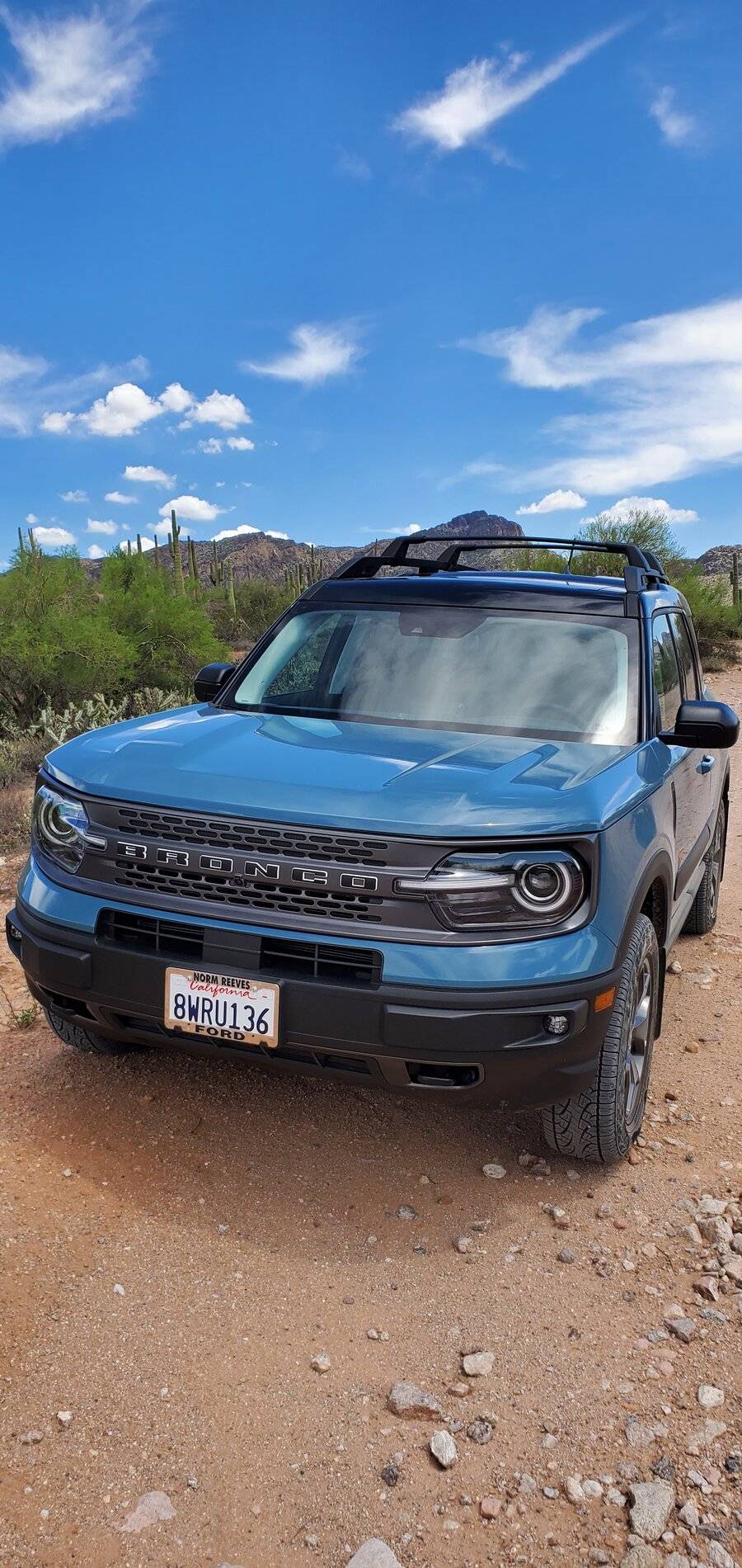 Ford Bronco Sport Bulldog Canyon AZ. Ursey gate to Blue point 20210801_142218