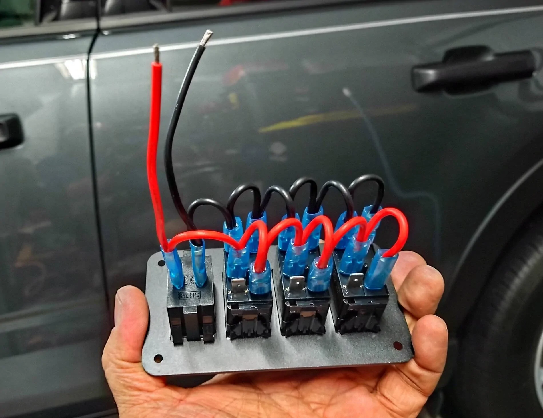 Ford Bronco Sport Anyone install gang AUX switches? 1