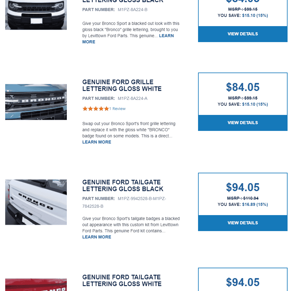 Ford Bronco Sport I hate the white letters! letters.PNG