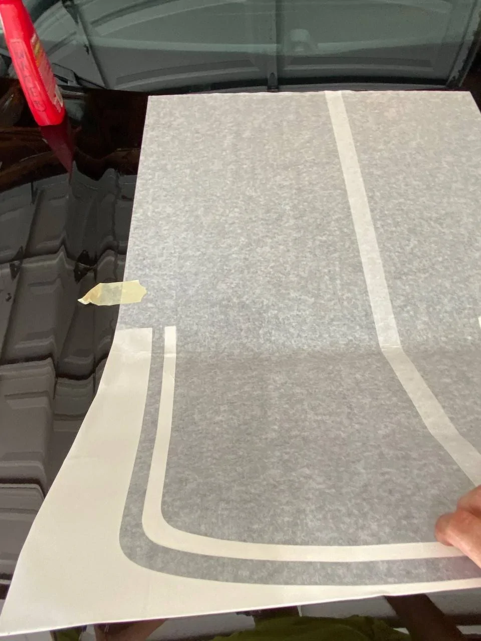 Ford Bronco Sport Did some things tonight - Hood decal and the hood protector. thumbnail_IMG_2847