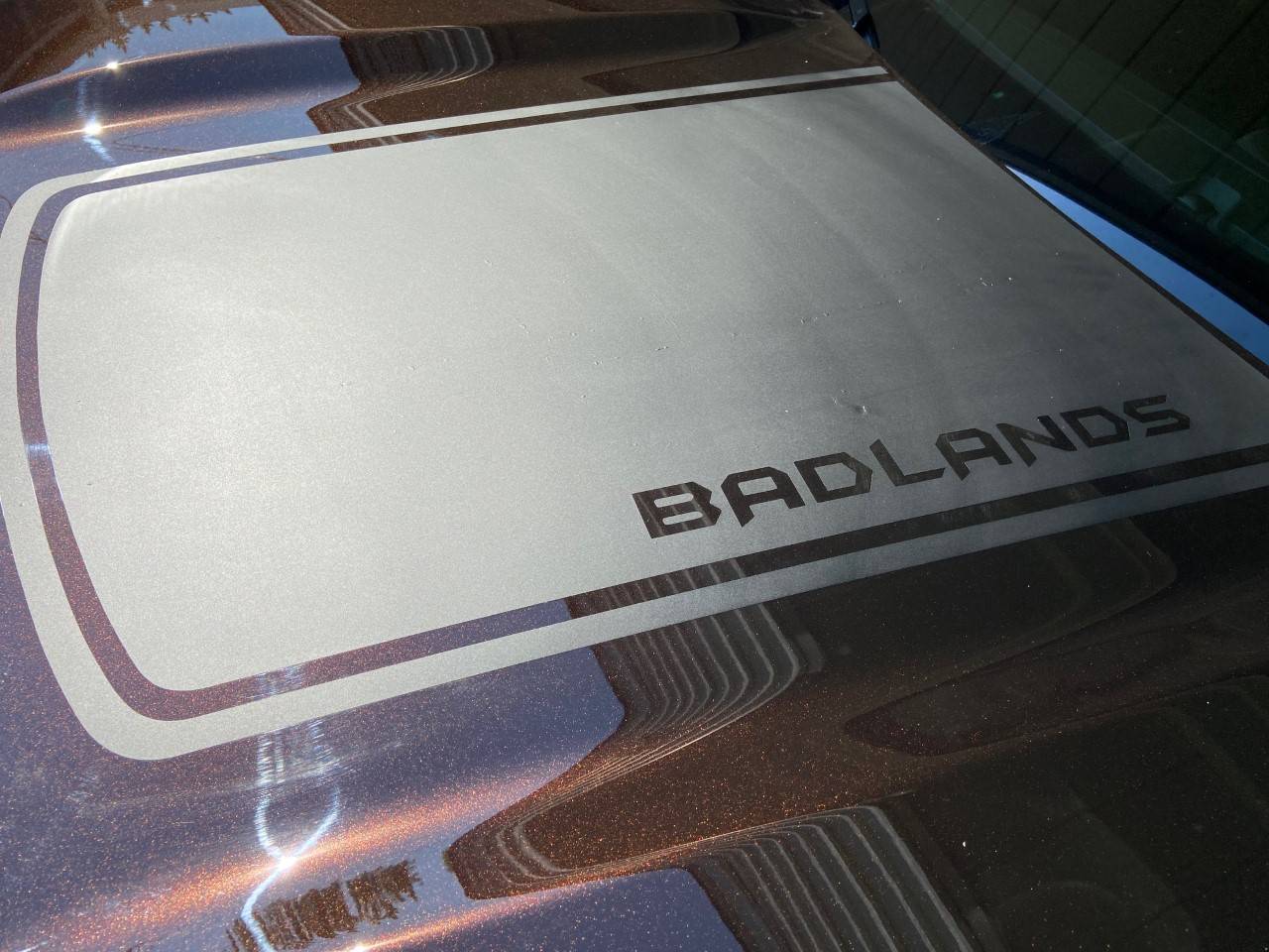 Ford Bronco Sport Did some things tonight - Hood decal and the hood protector. thumbnail_IMG_2854