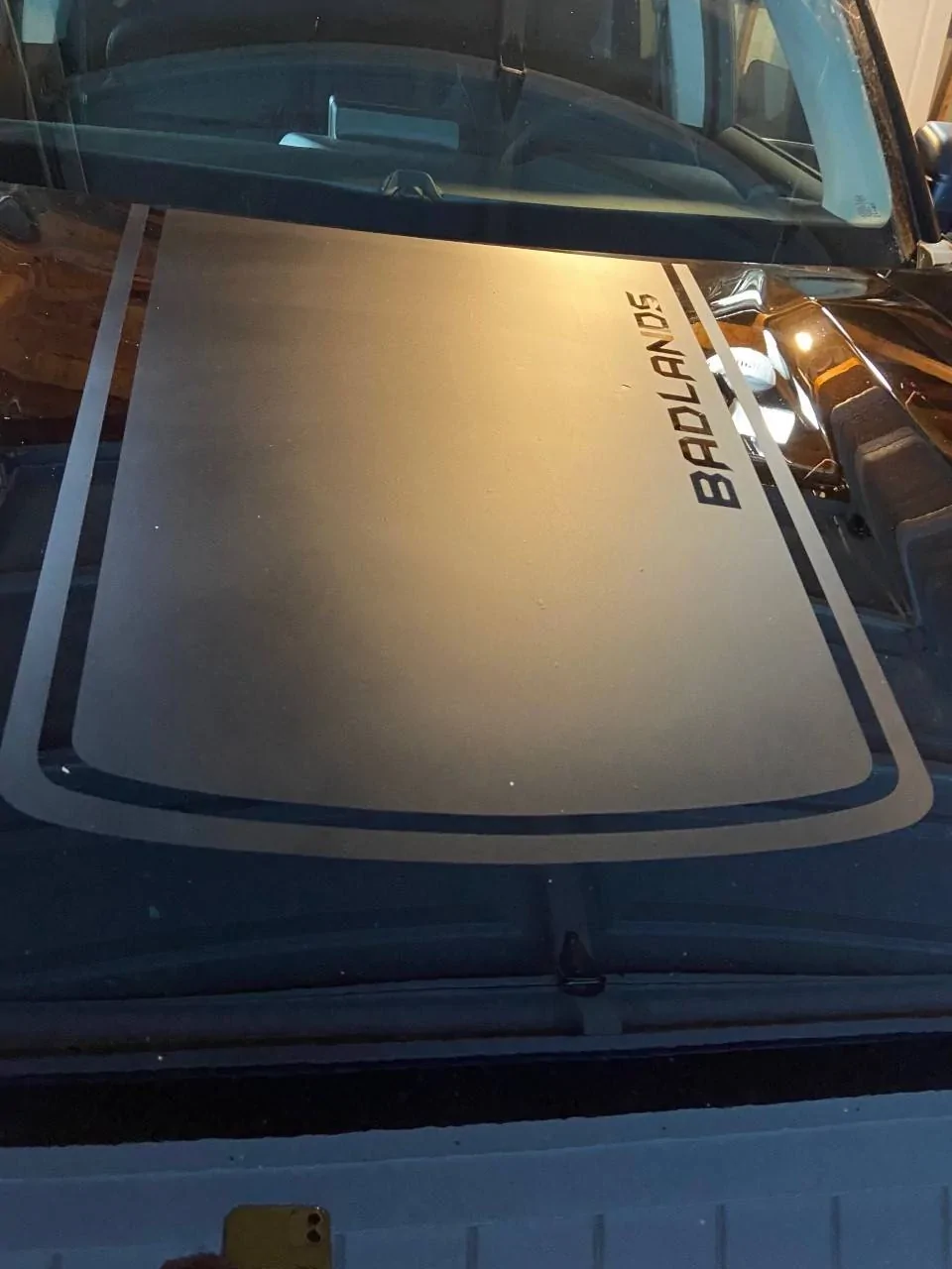 Ford Bronco Sport Did some things tonight - Hood decal and the hood protector. thumbnail_IMG_2859