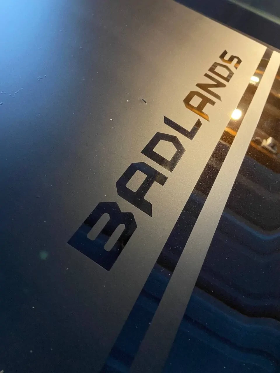 Ford Bronco Sport Did some things tonight - Hood decal and the hood protector. thumbnail_IMG_2860