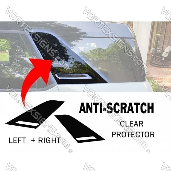 Ford Bronco Sport Did some things tonight - Hood decal and the hood protector. PostProtector-550x550